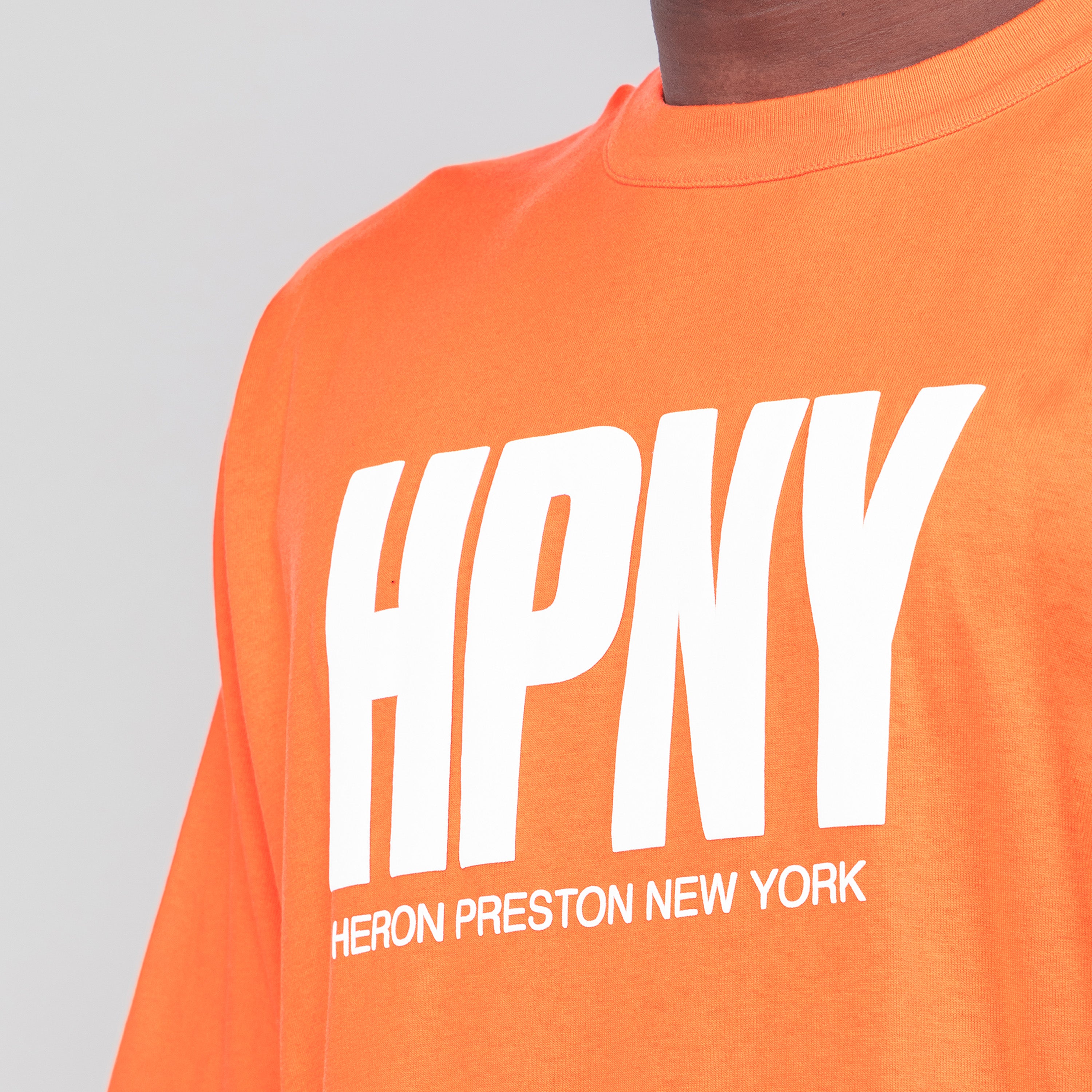 Camiseta Naranjada Heron Preston Preston HPNY