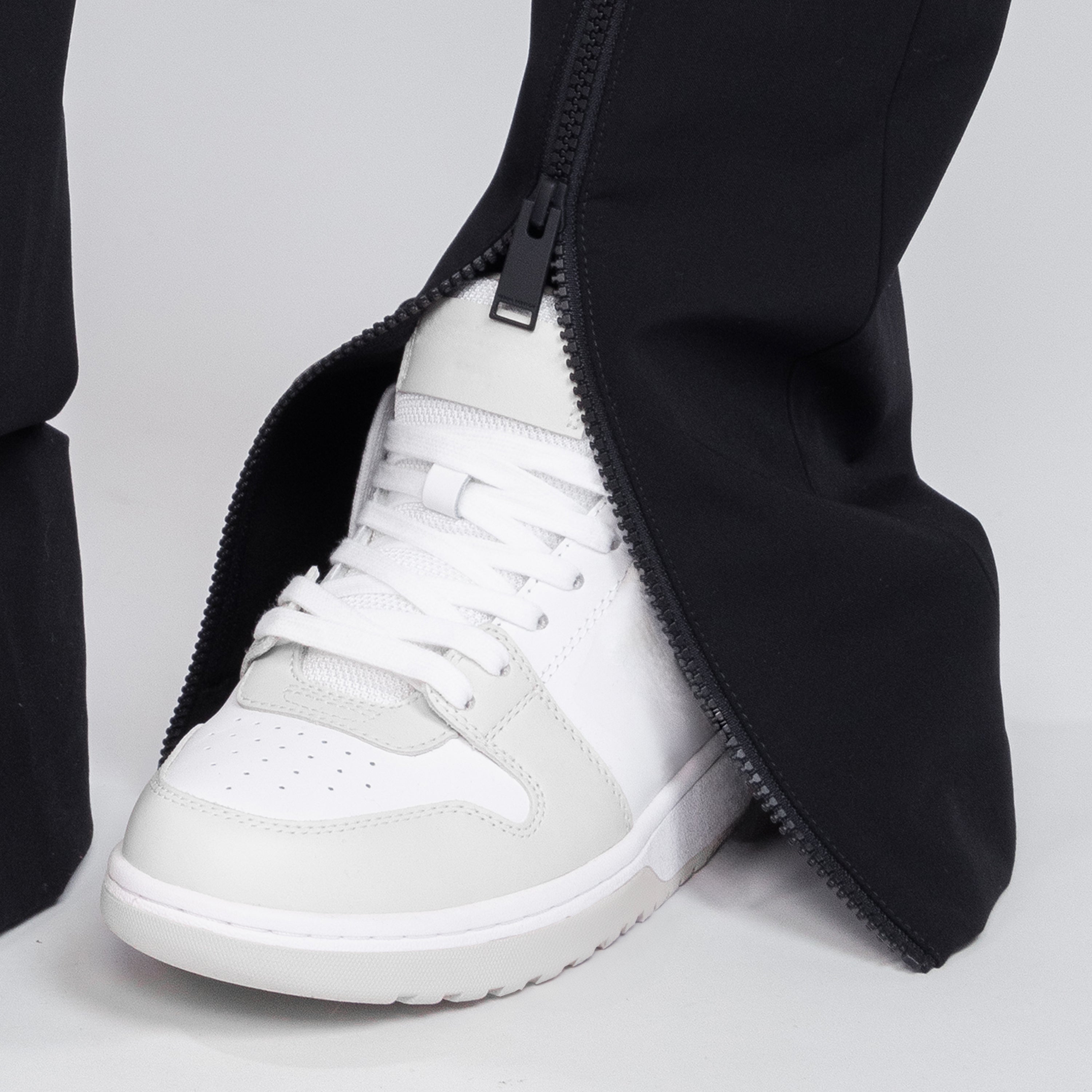 Pantalón Negro Heron Preston Gabardine Zip