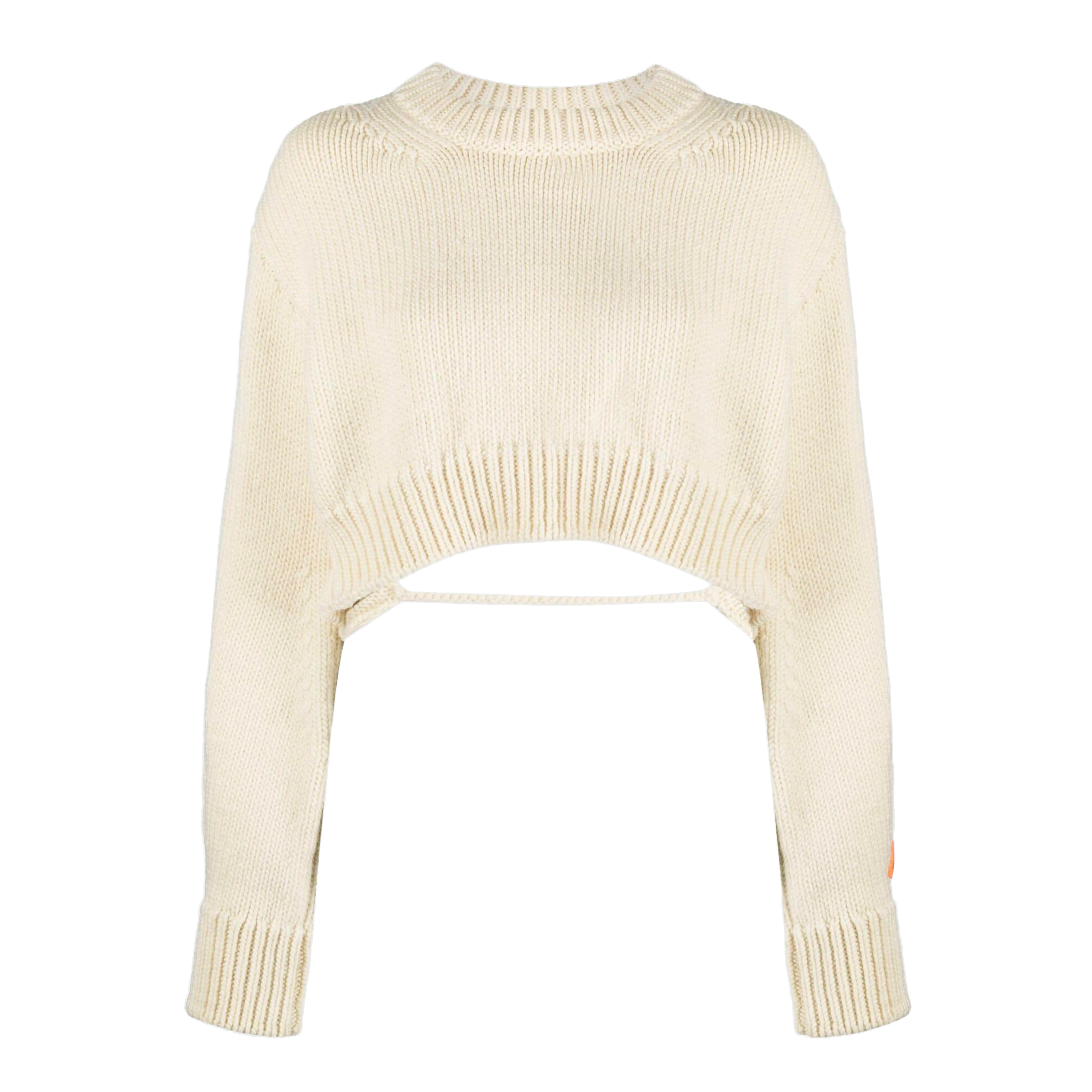 Suéter Blanco Heron Preston Back Cut Out
