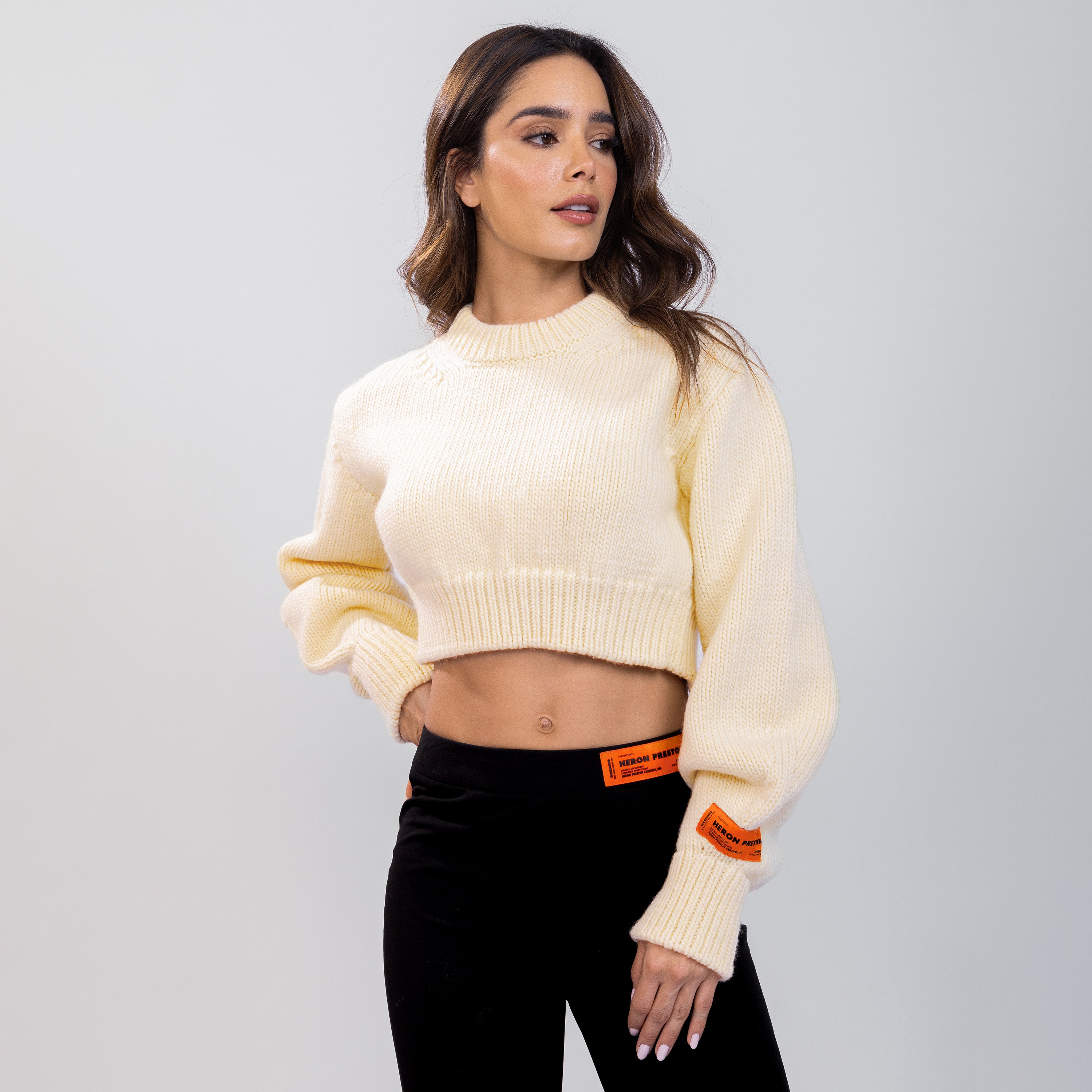 Suéter Blanco Heron Preston Back Cut Out