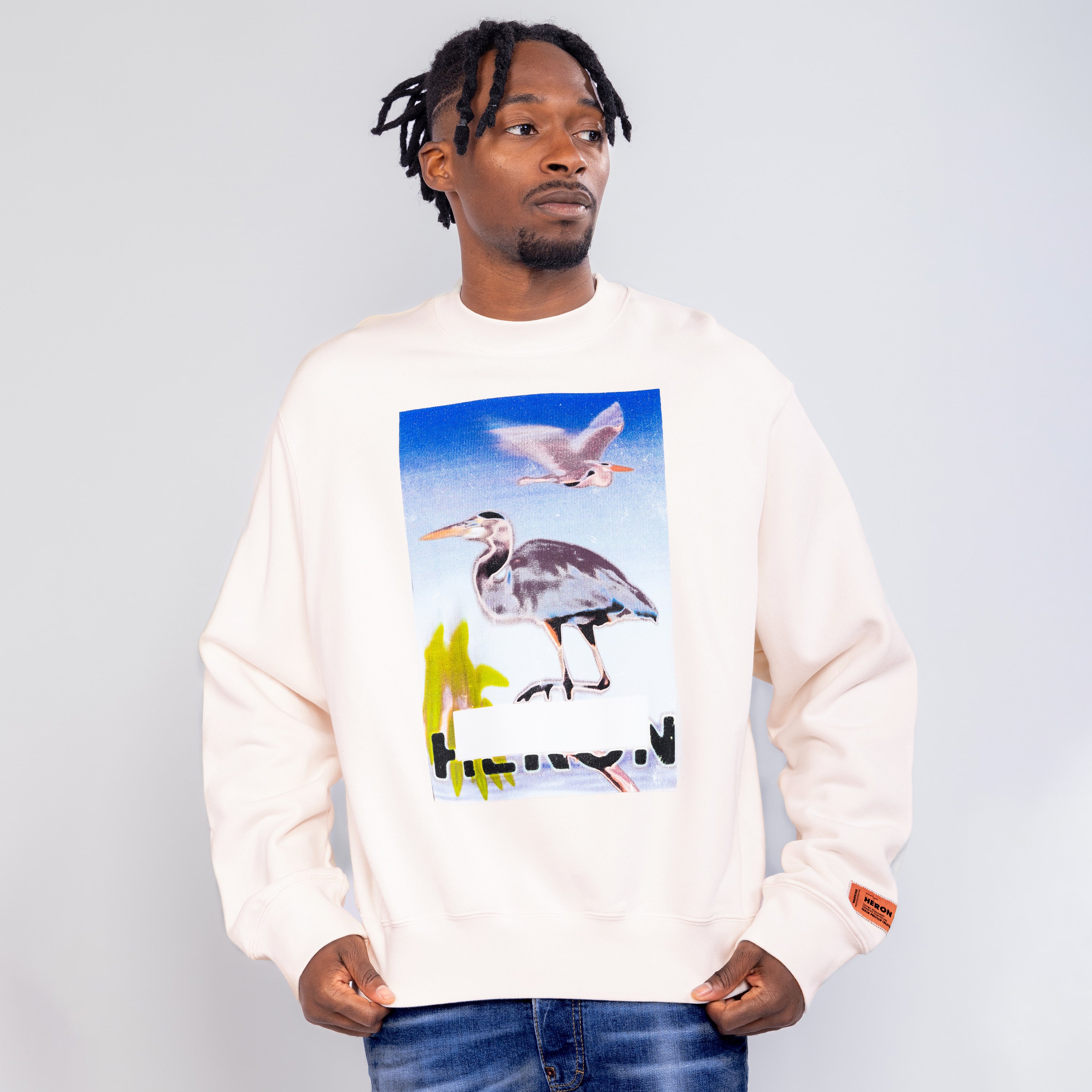 Buzo Rosado Heron Preston Censored