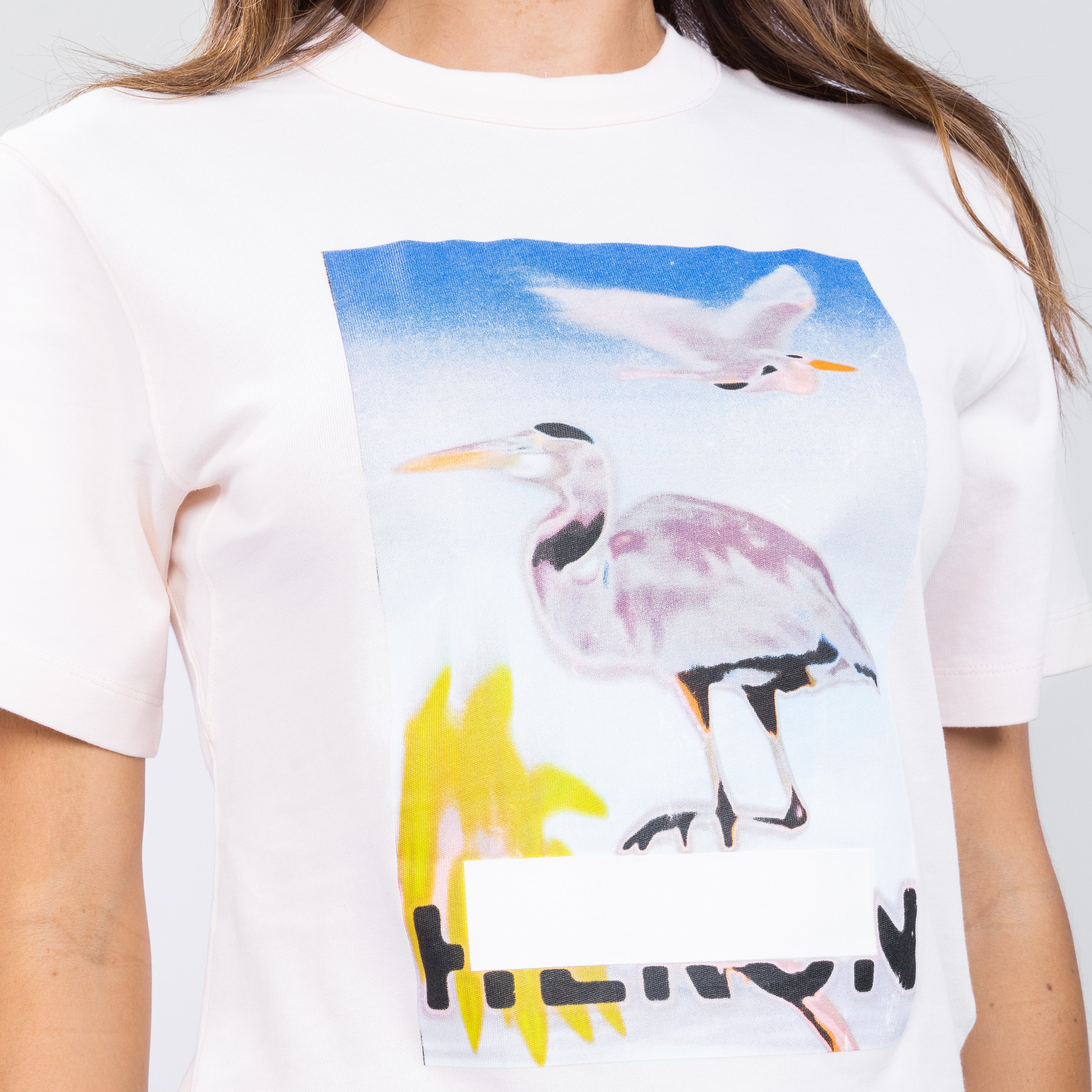 Camiseta Rosada Heron Preston Censored W