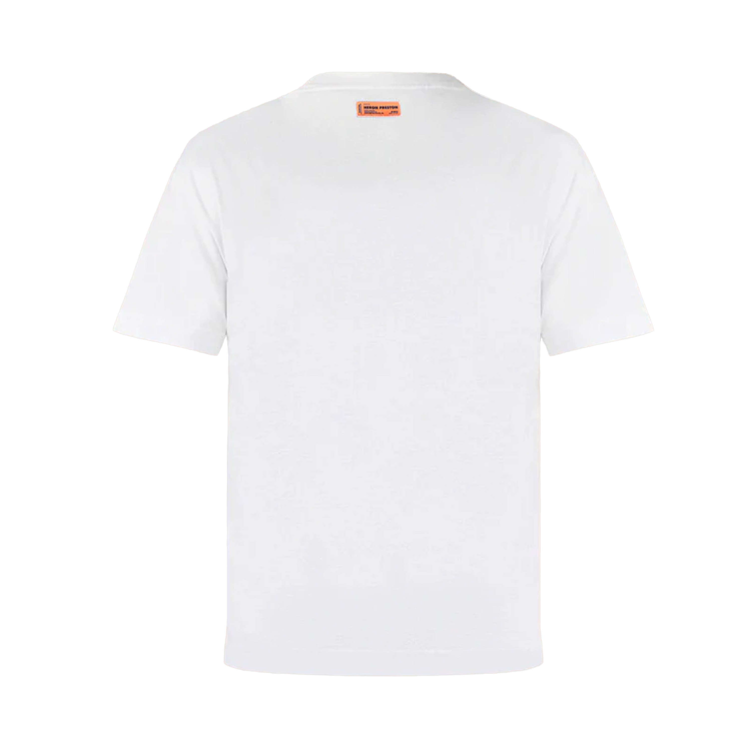 Camiseta Blanca Heron Preston Rojo Bird