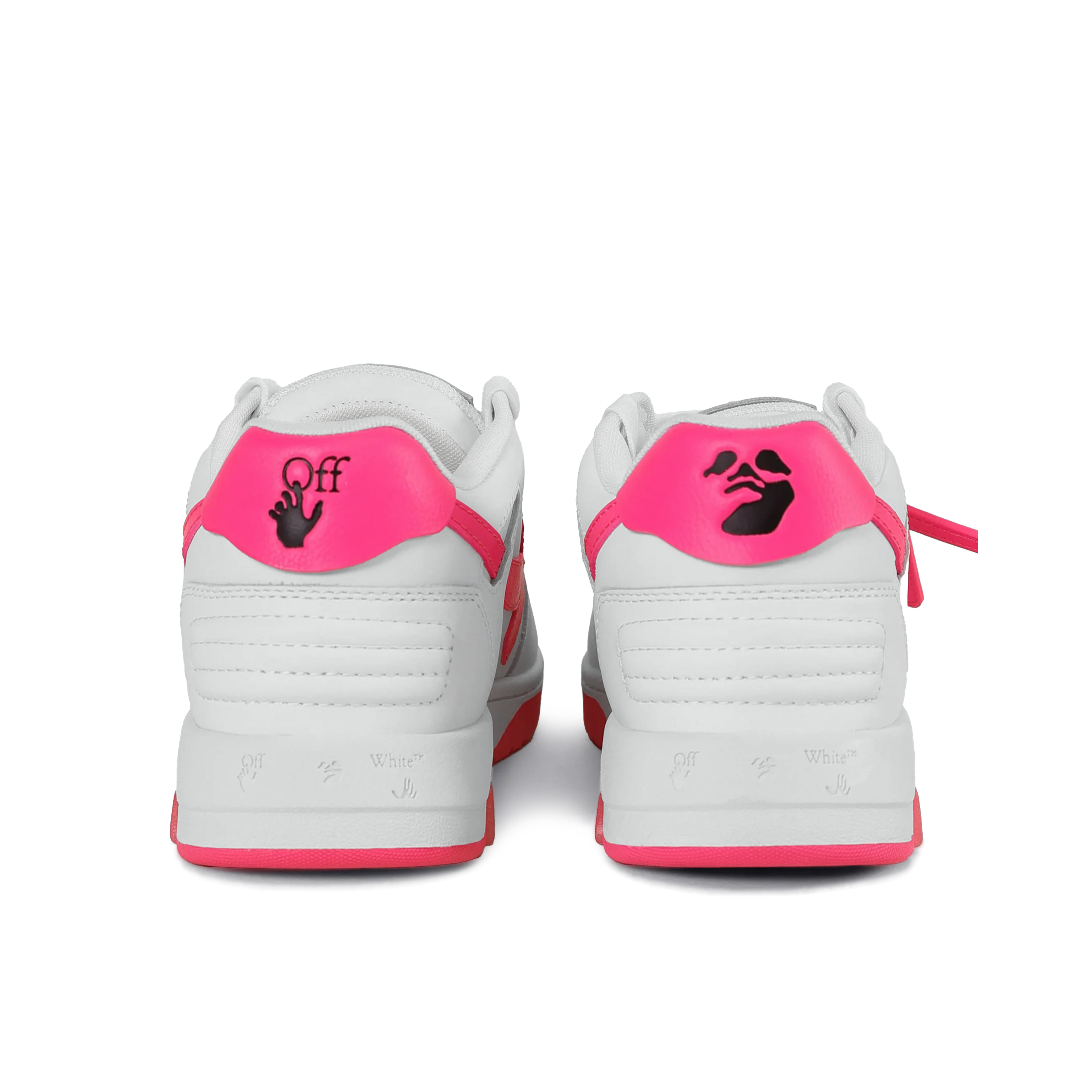 Sneakers Out Of Office Calf Leather Blanco Fucsia
