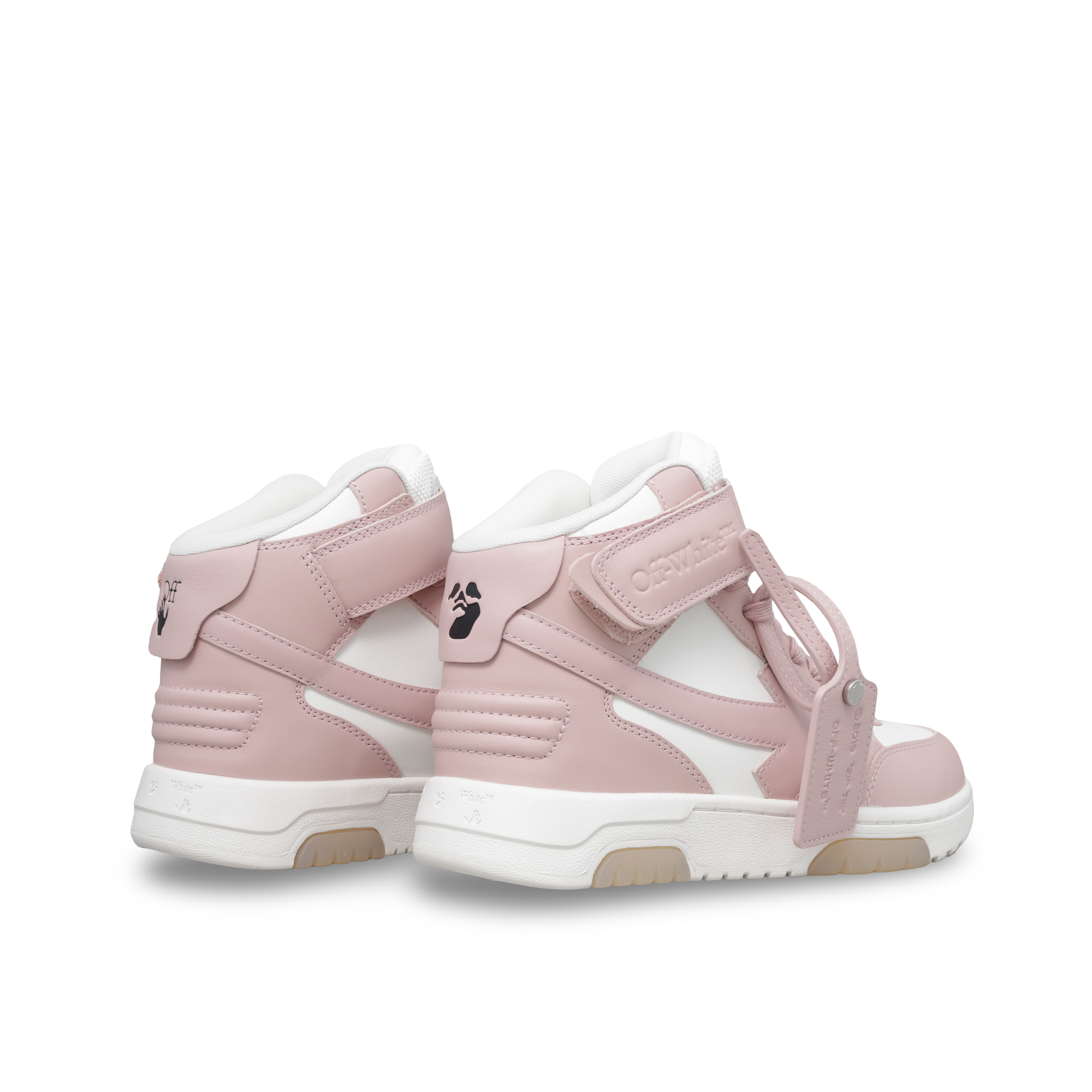 Sneakers Rosado Off-White OOO Mid Top