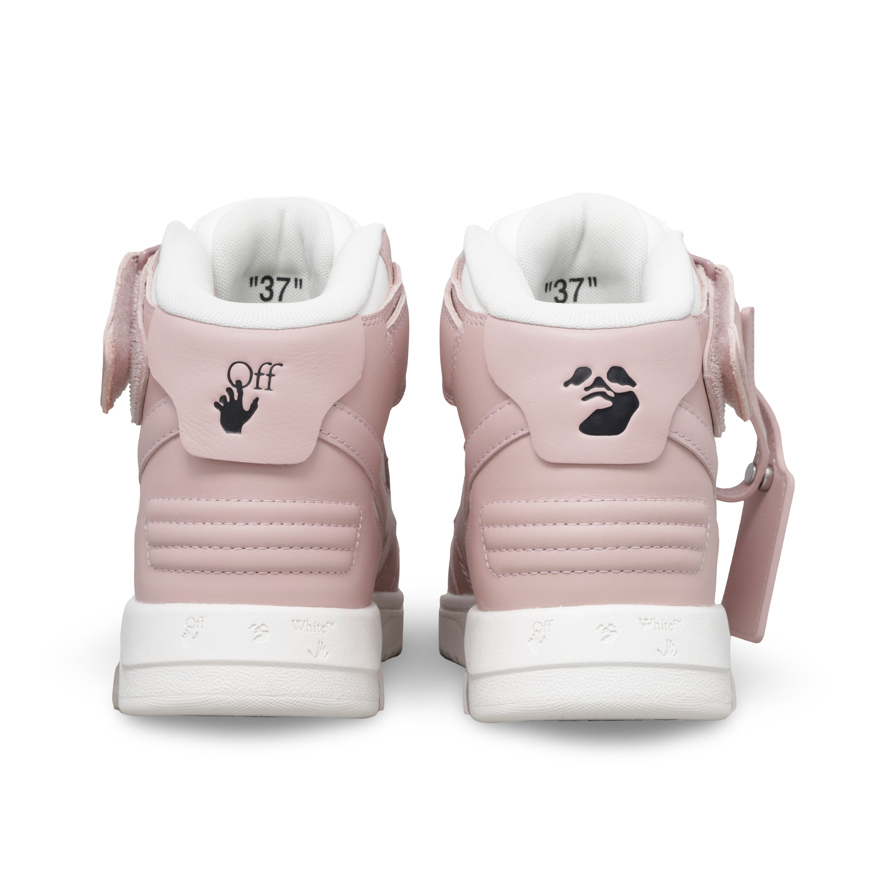 Sneakers Rosado Off-White OOO Mid Top