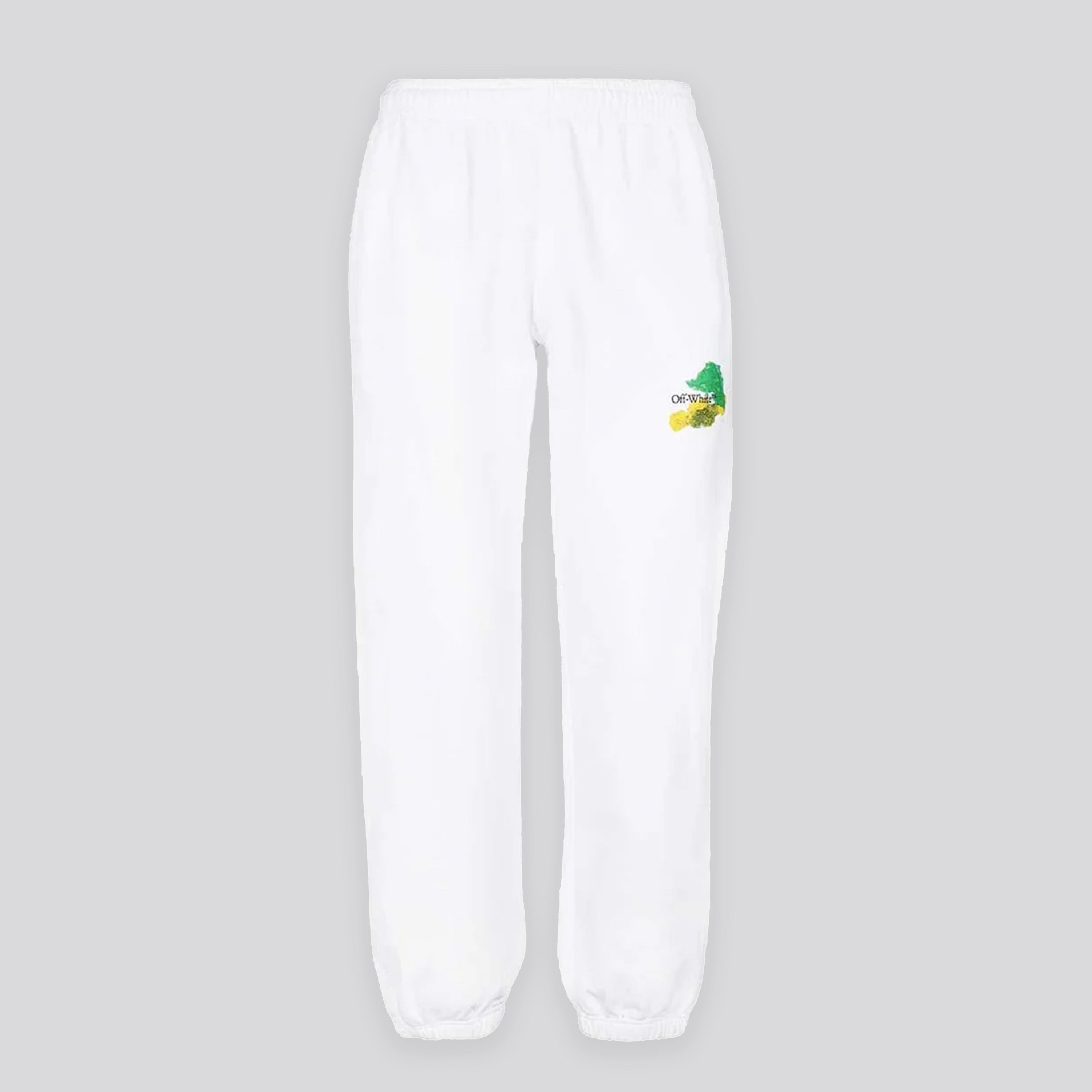 Sudadera Blanca Off-White Brush Arrow