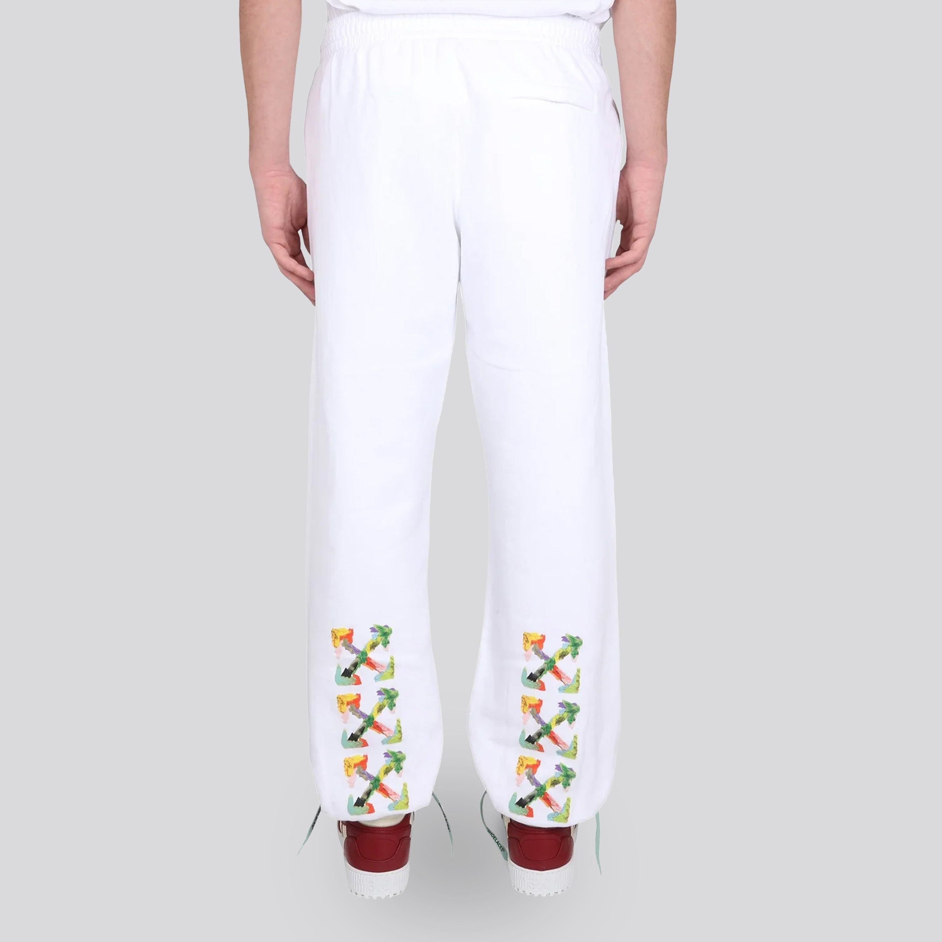 Sudadera Blanca Off-White Brush Arrow