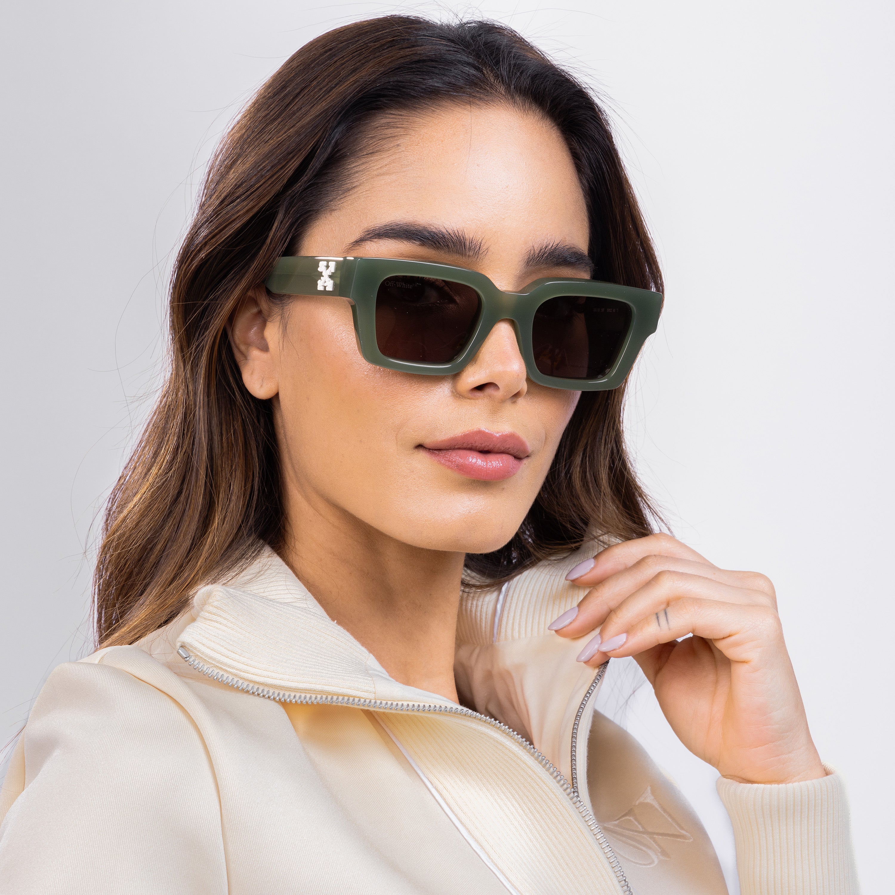 Gafas Verdes Off-White Virgil Gris Oscuro