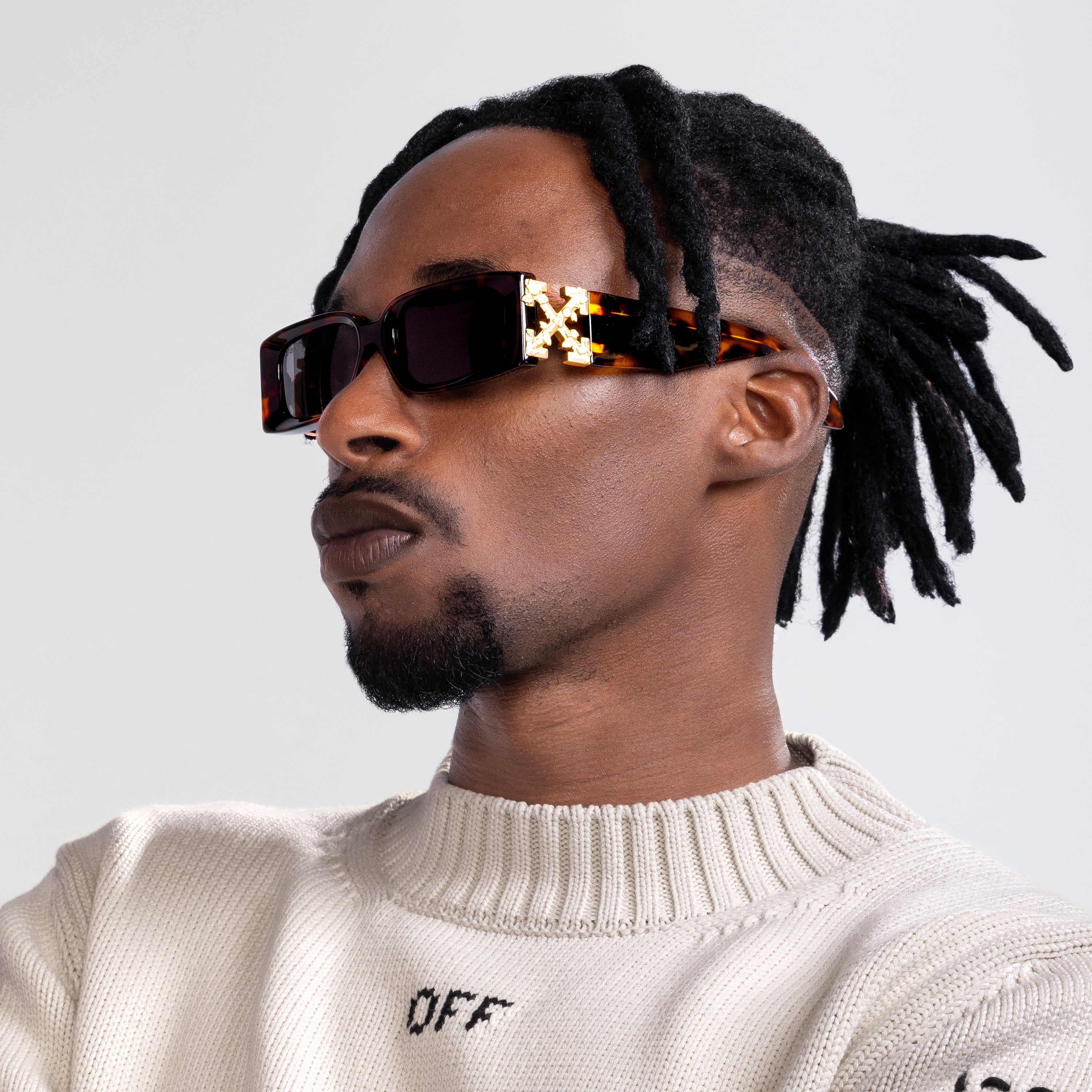 Gafas Havanas Off-White Roma Gris Oscuro