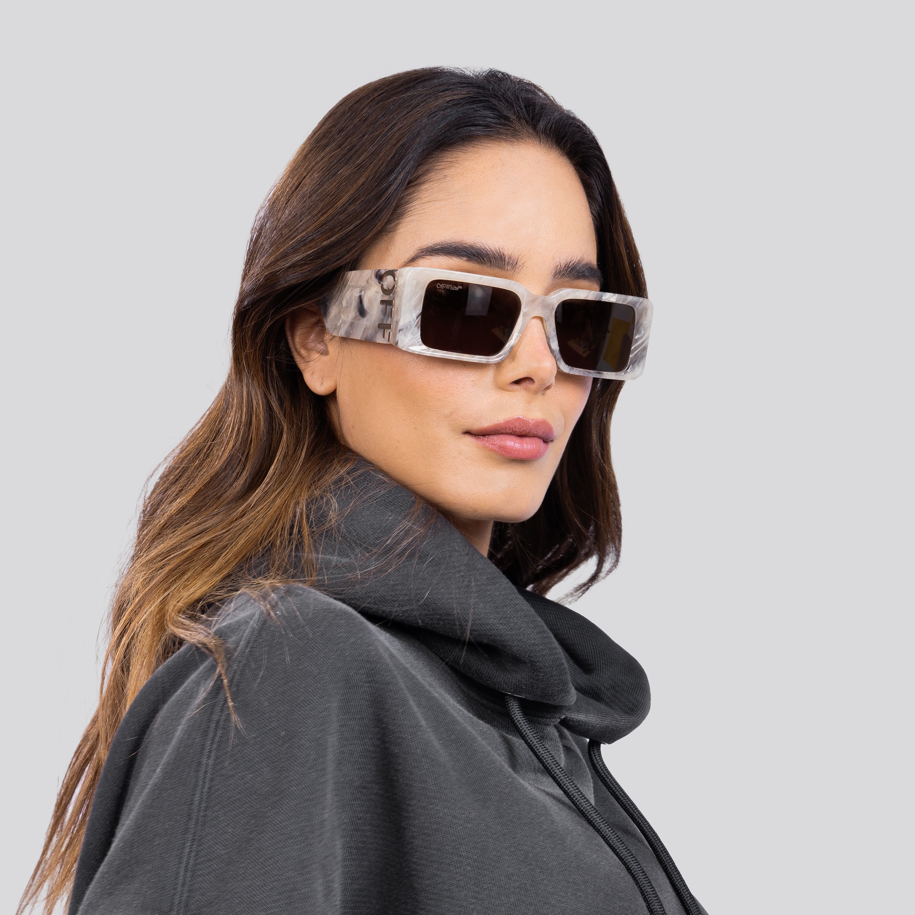 Gafas Grices Off-White Milano Gris Oscuro