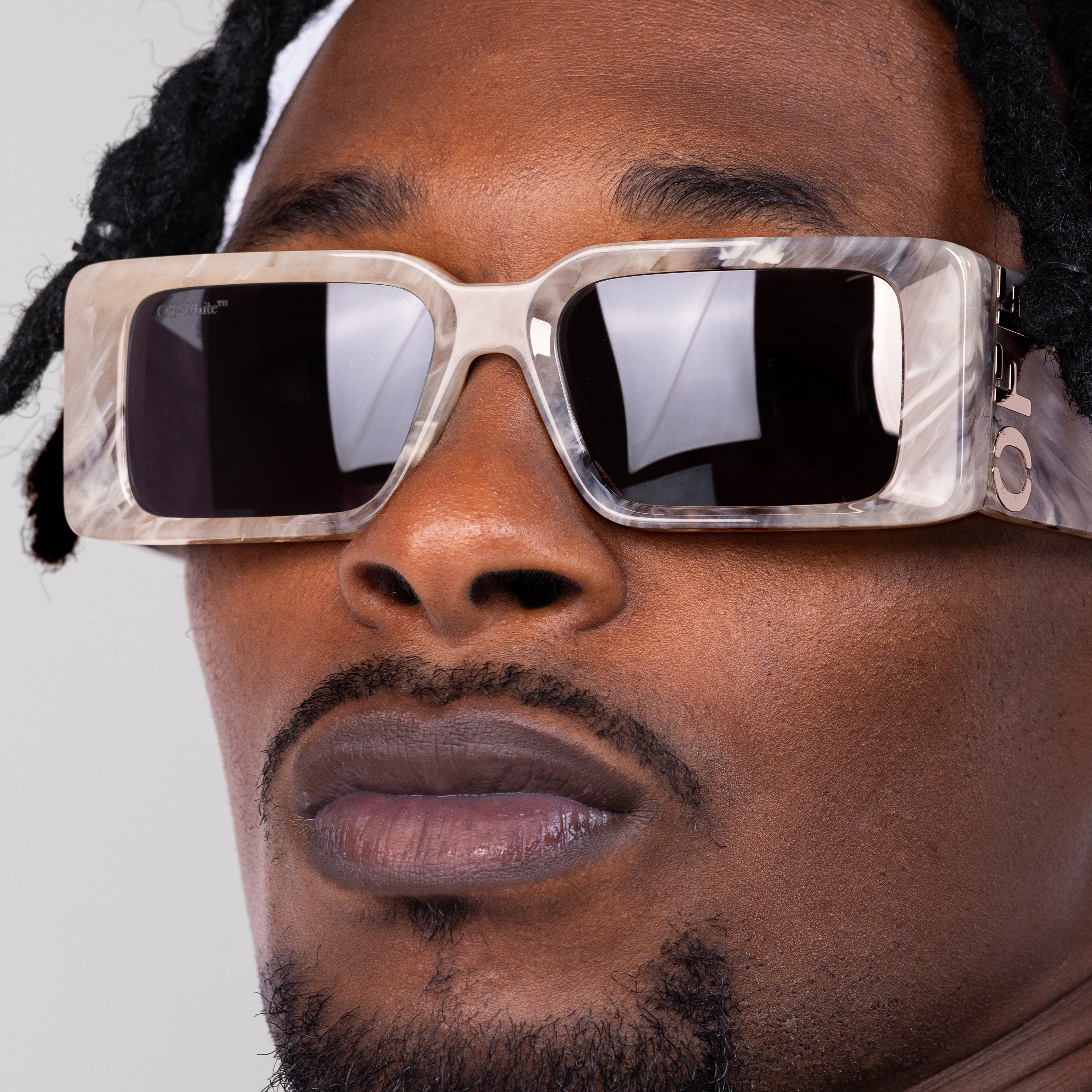 Gafas Grices Off-White Milano Gris Oscuro