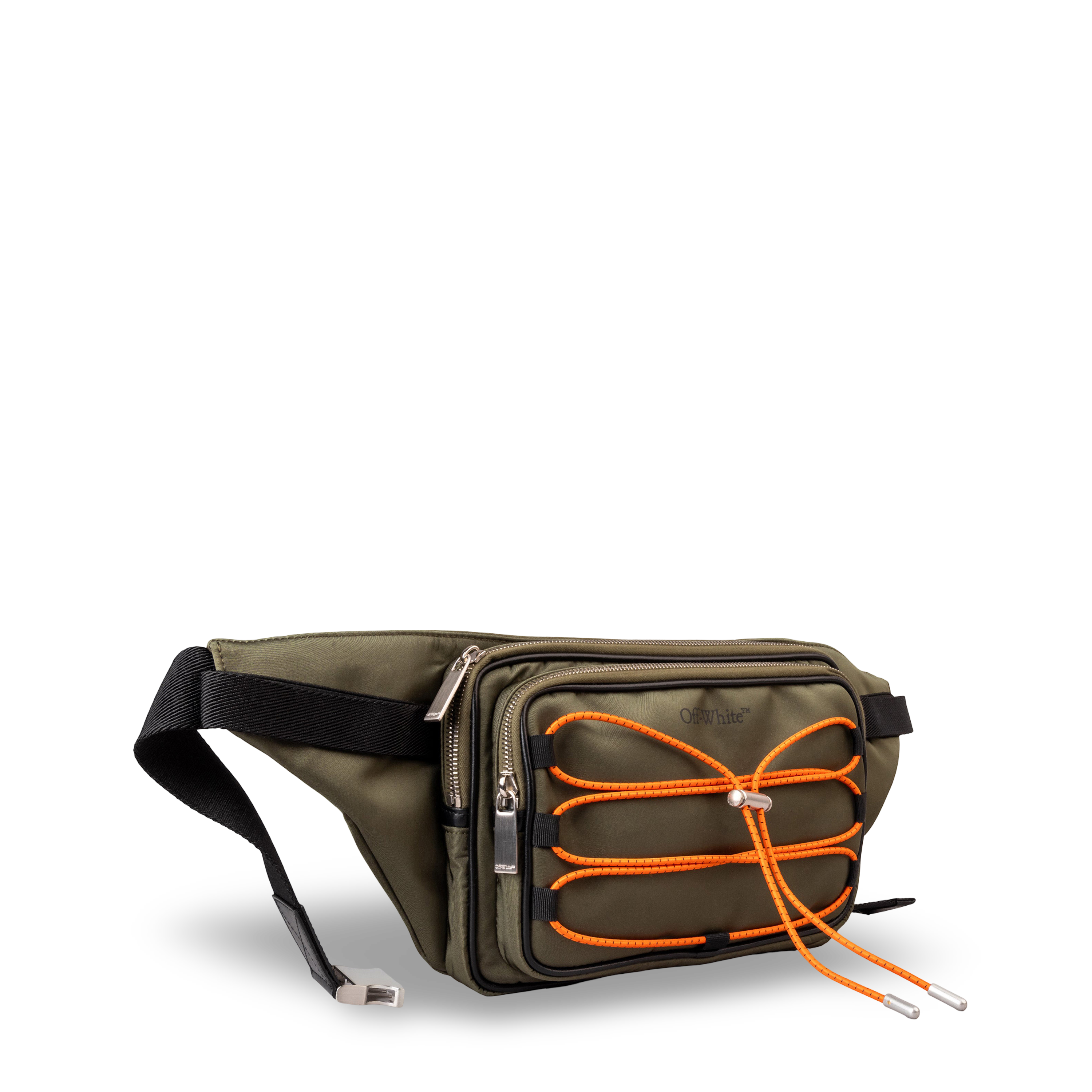 Riñonera Verde Off-White Military No Color