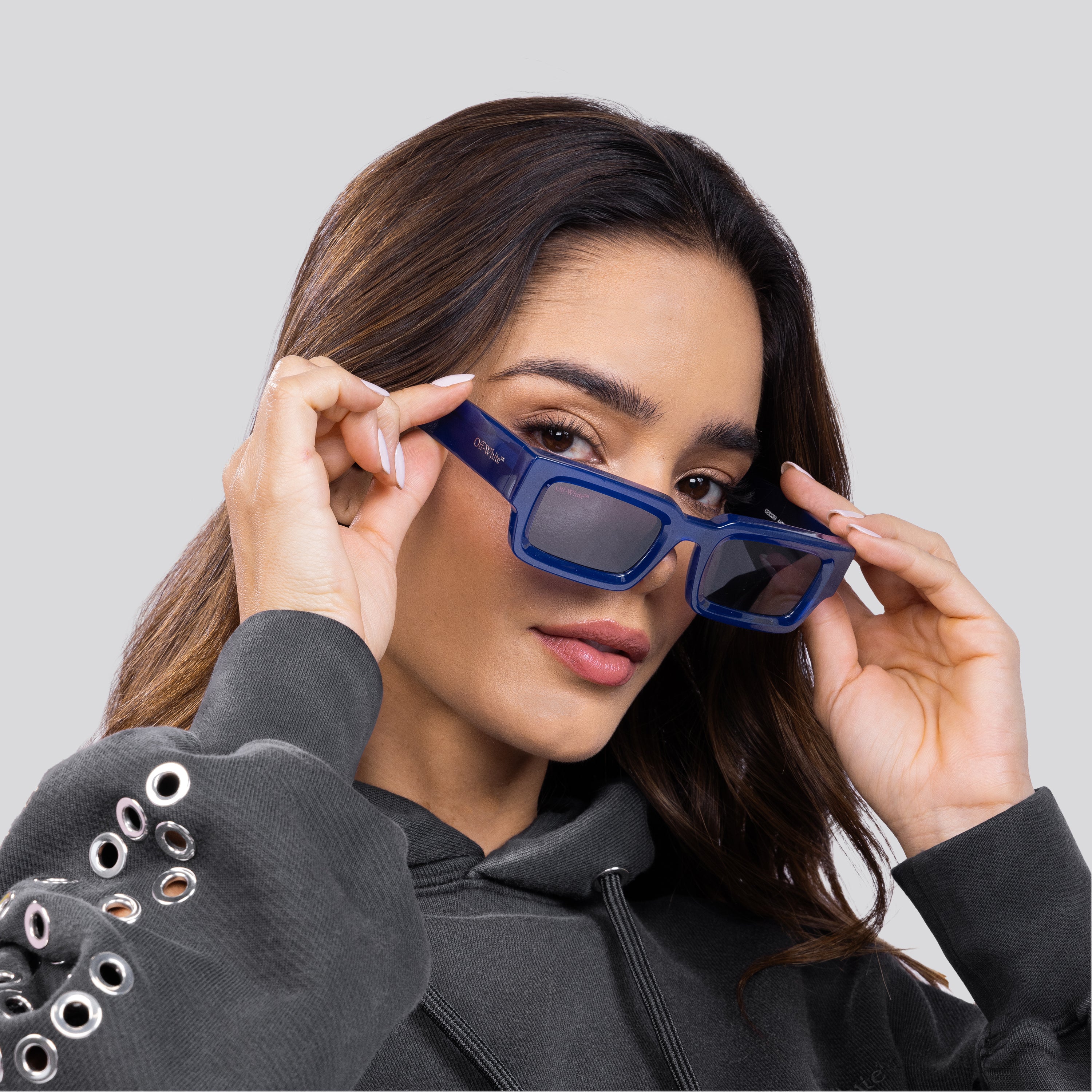 Gafas Azules Off-White Lecce Gris Oscuro