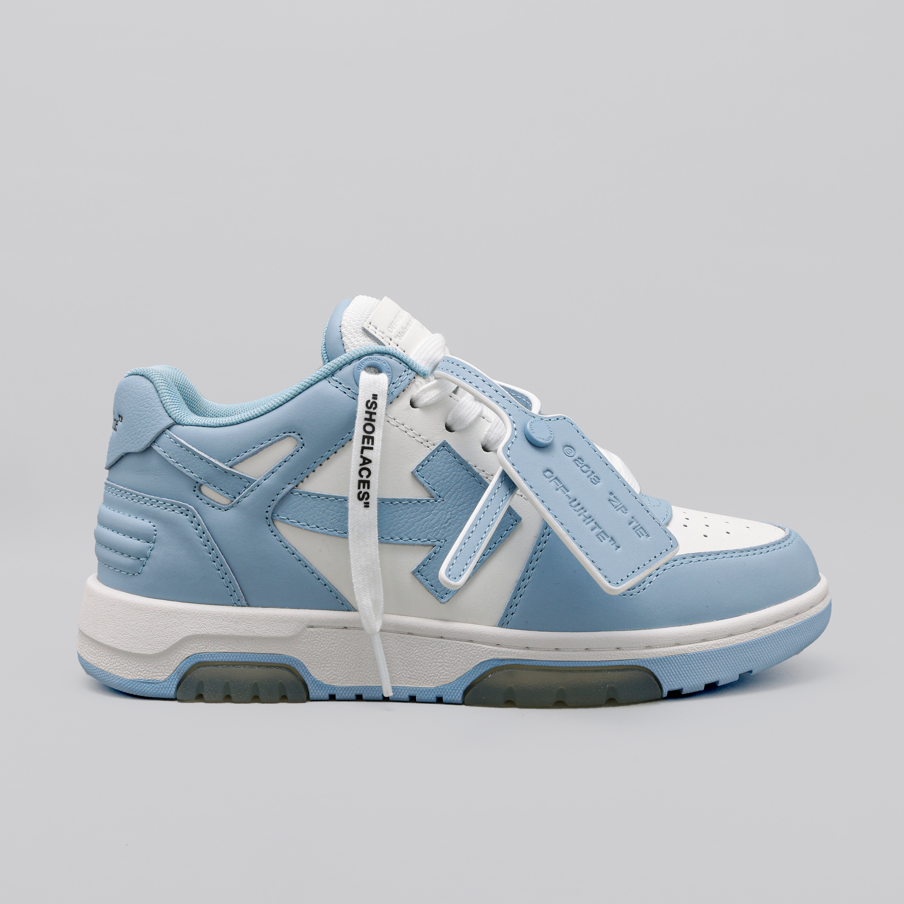 Sneakers Celeste Blanco Off-White "OOO" W