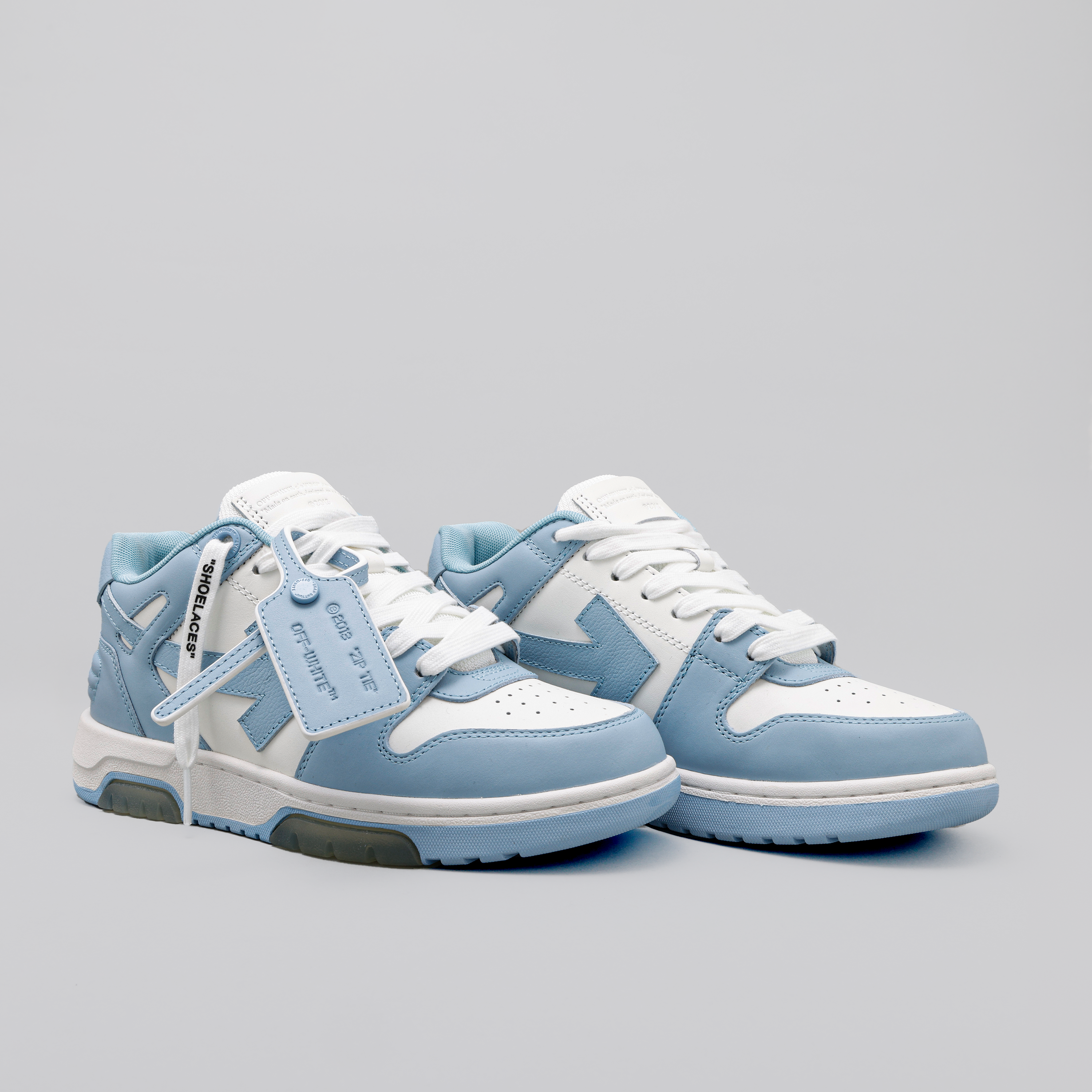 Sneakers Celeste Blanco Off-White "OOO" W