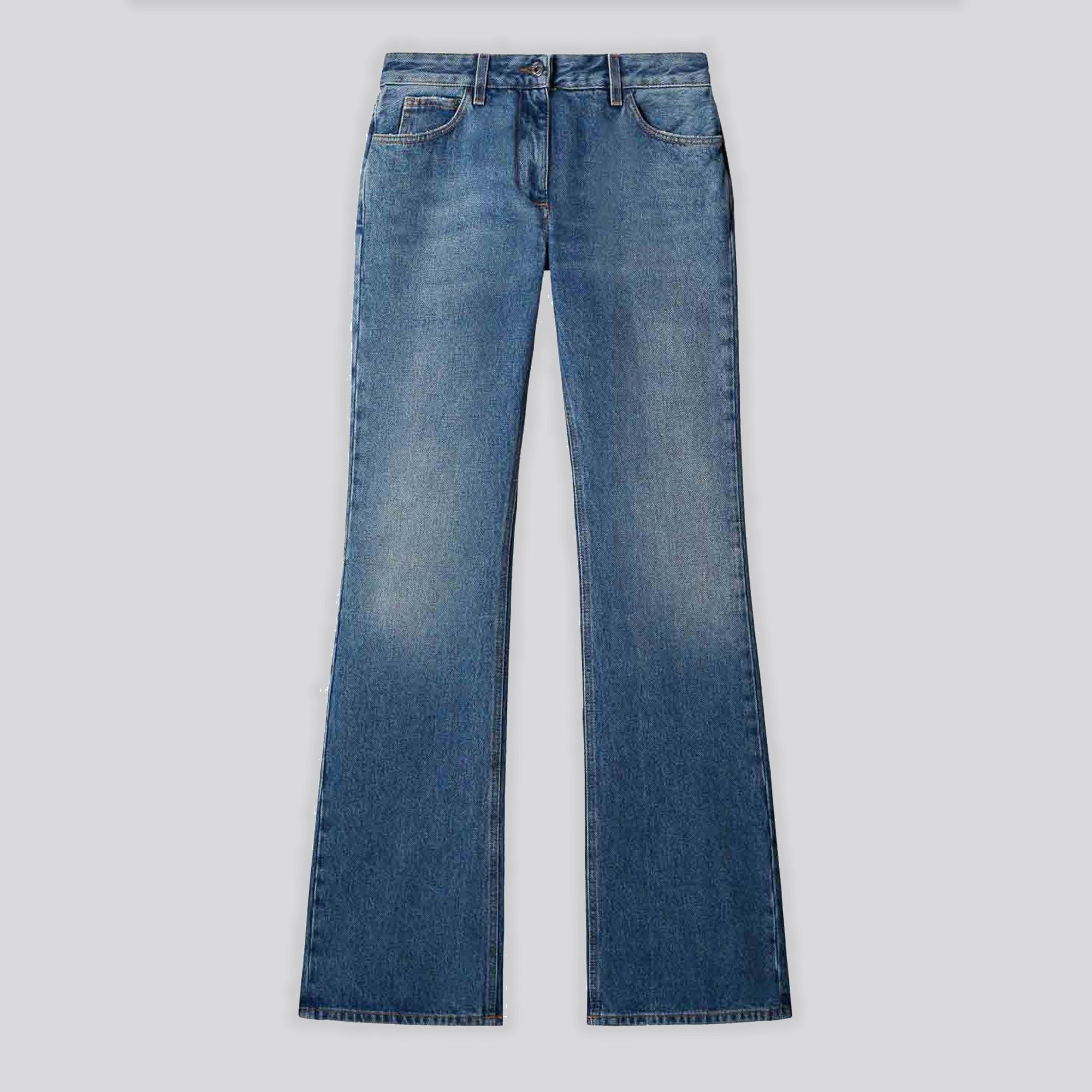 Jeans Azul Off-White Slim Flared
