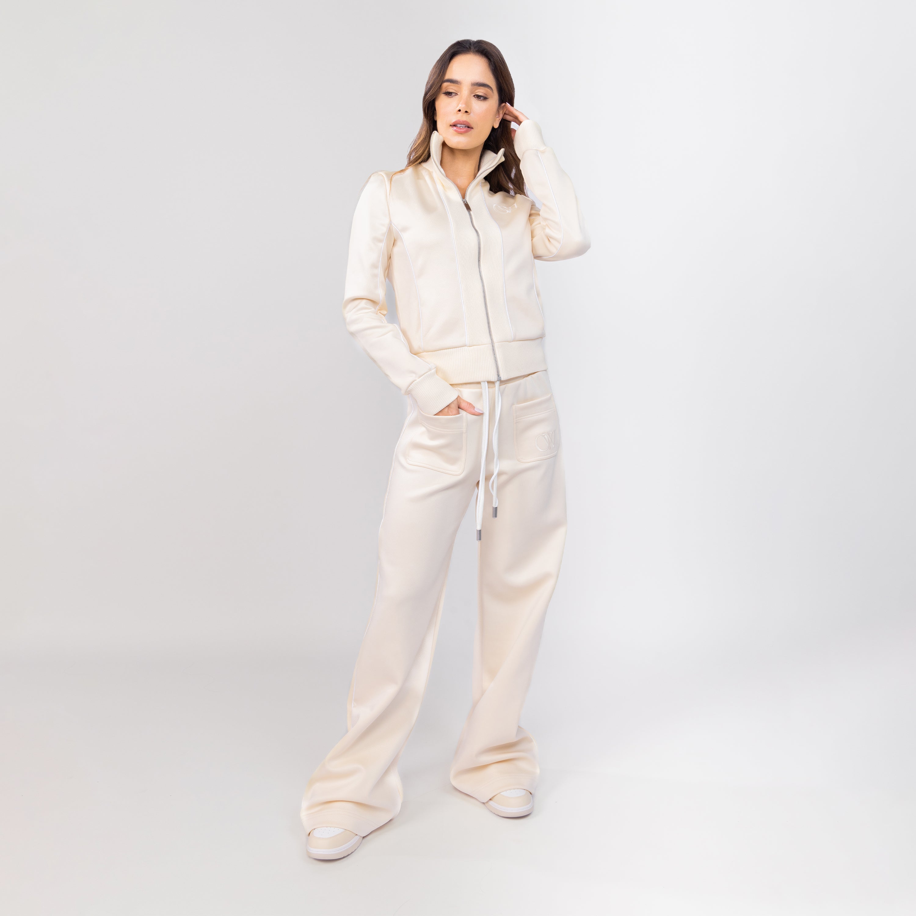 Sudadera Crema Off-White OW Loose