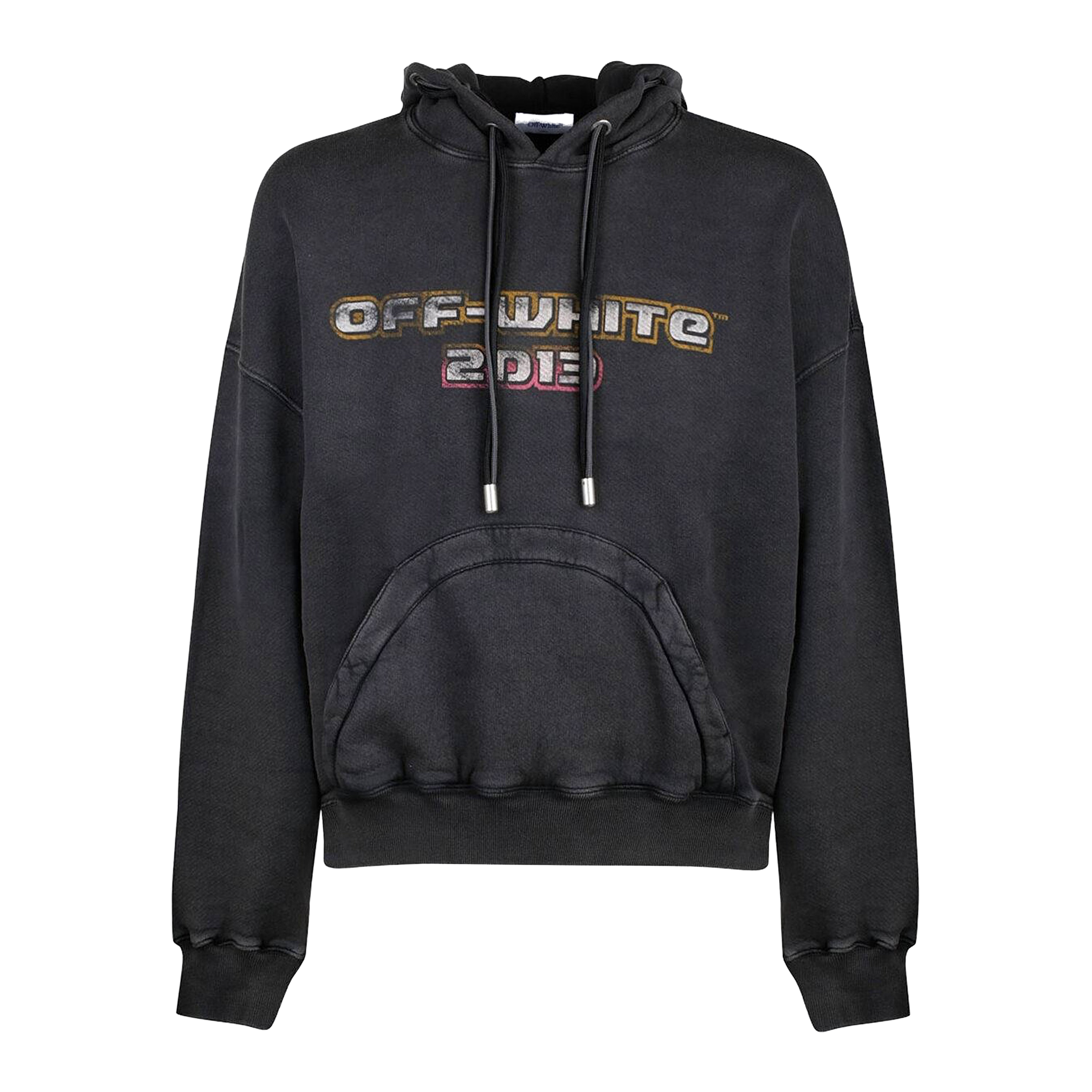 Buzo Tipo Hoodie Negro Off-White Digit Bacchus