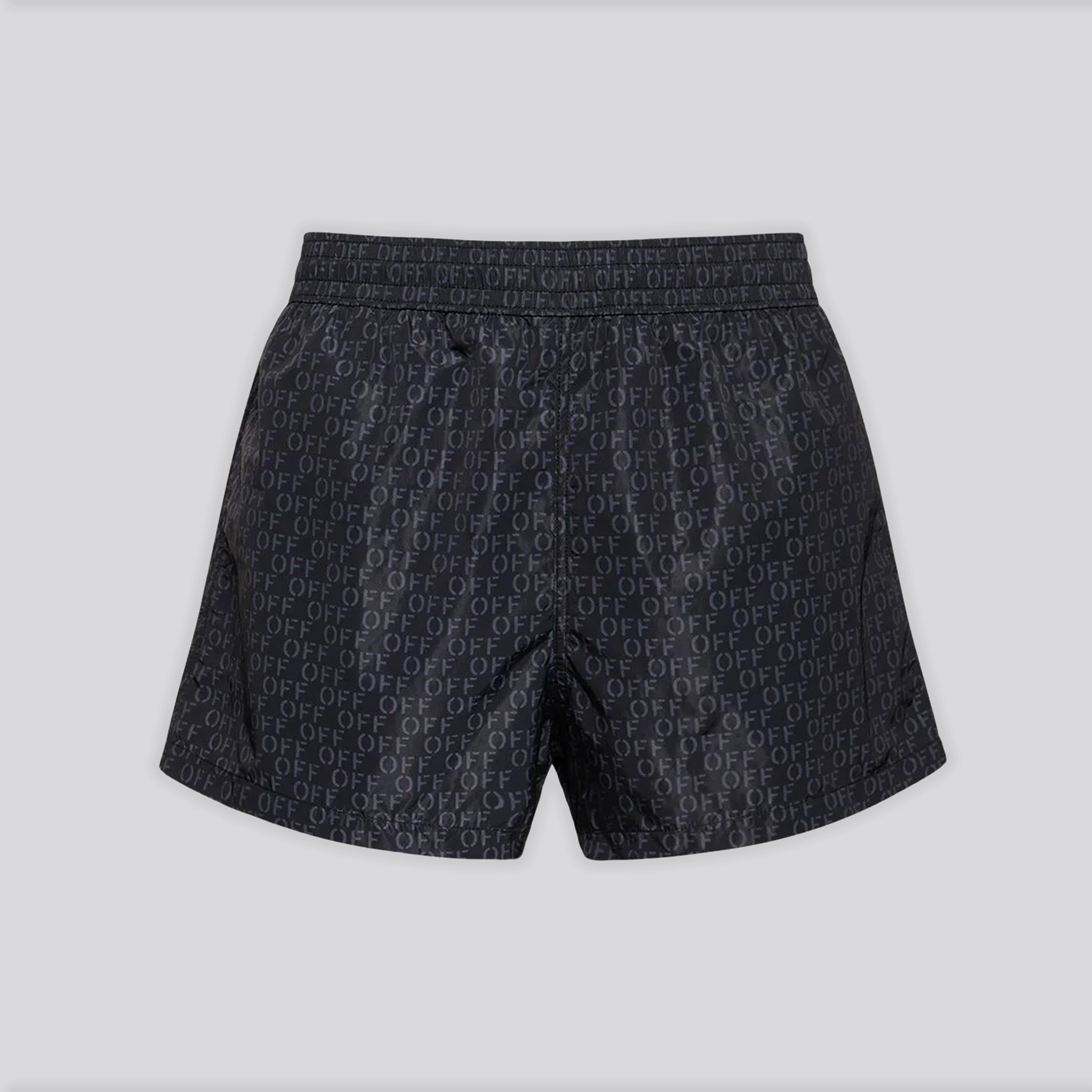 Pantaloneta Negro Off-White Monogram