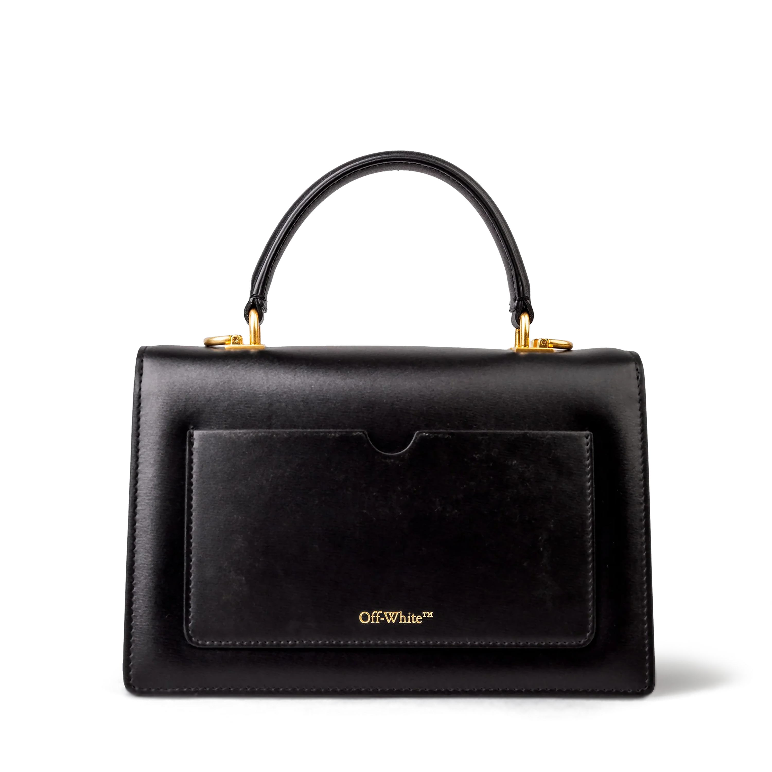 Cartera Negra Off-White itney 1.4 Top Handle Chain
