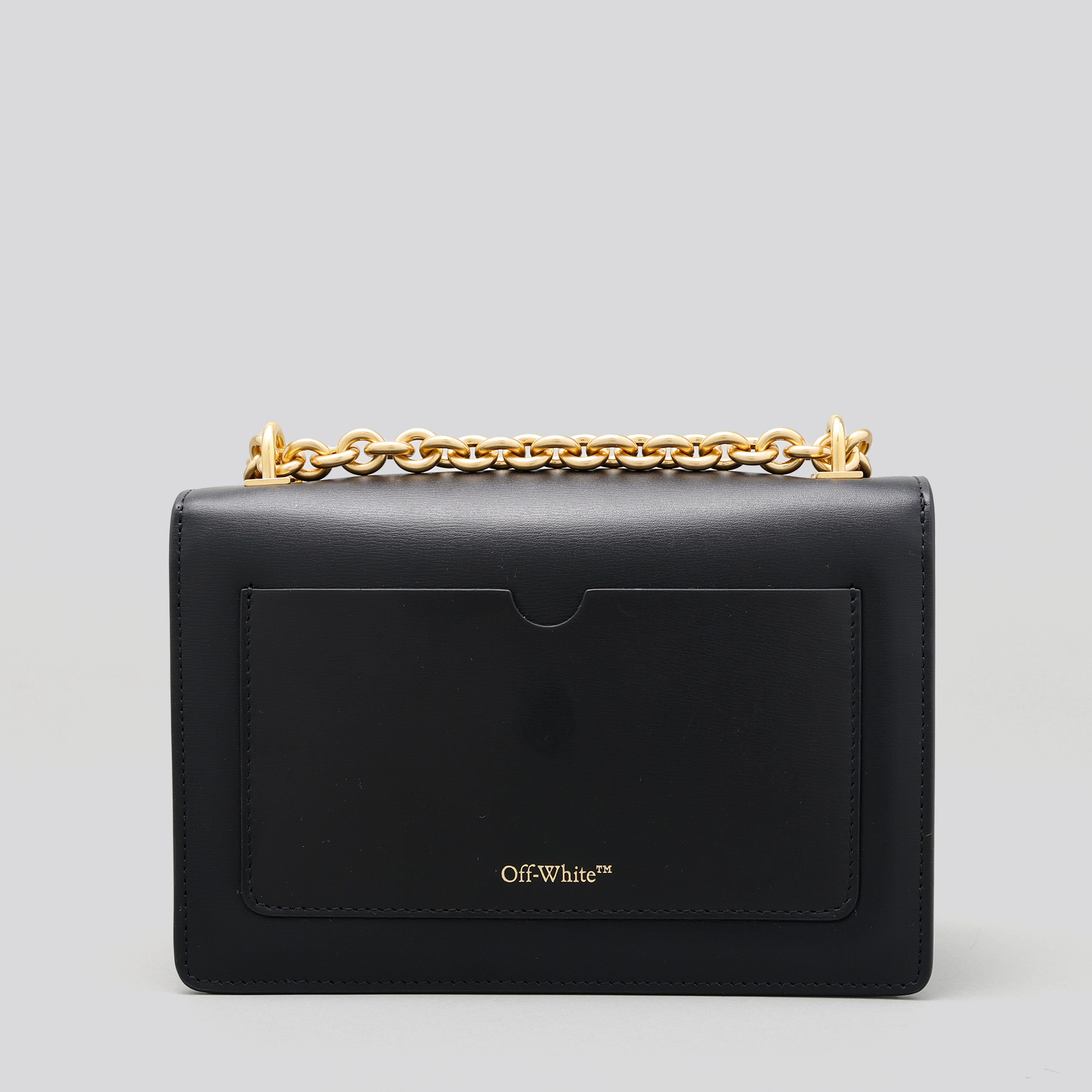 Cartera Negra Off-White Jitney 2.0 Shoulder Chain
