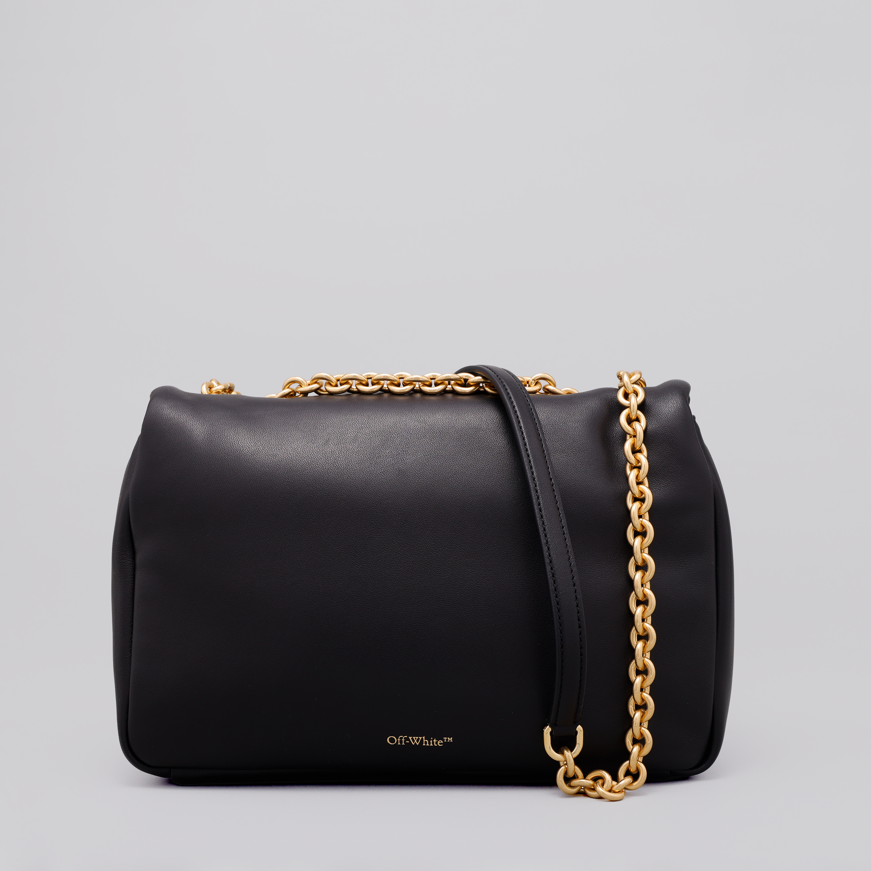 Cartera Negra Off-White Jitney Puffer Nappa