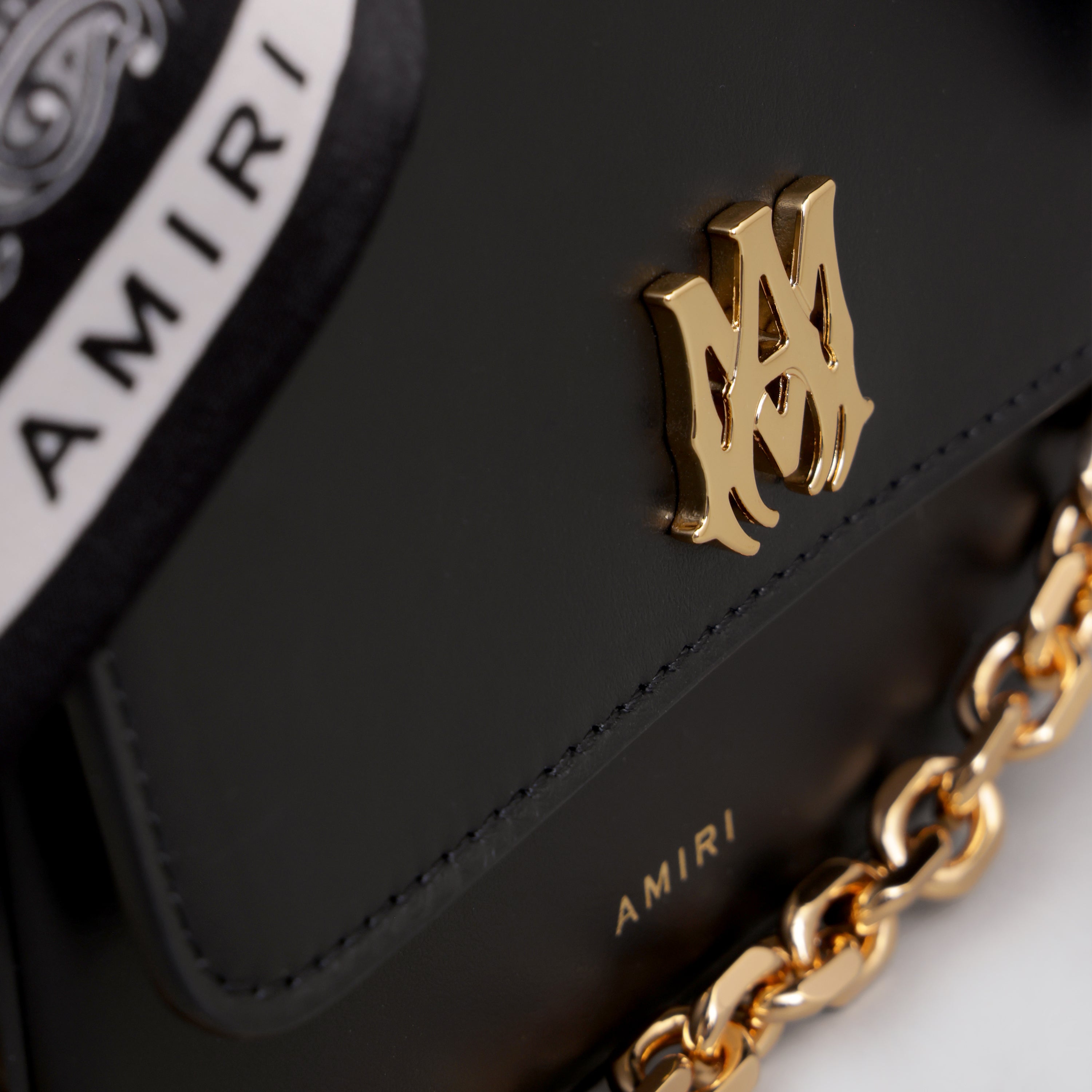 Cartera Negra AMIRI Micro MA Chain Handle
