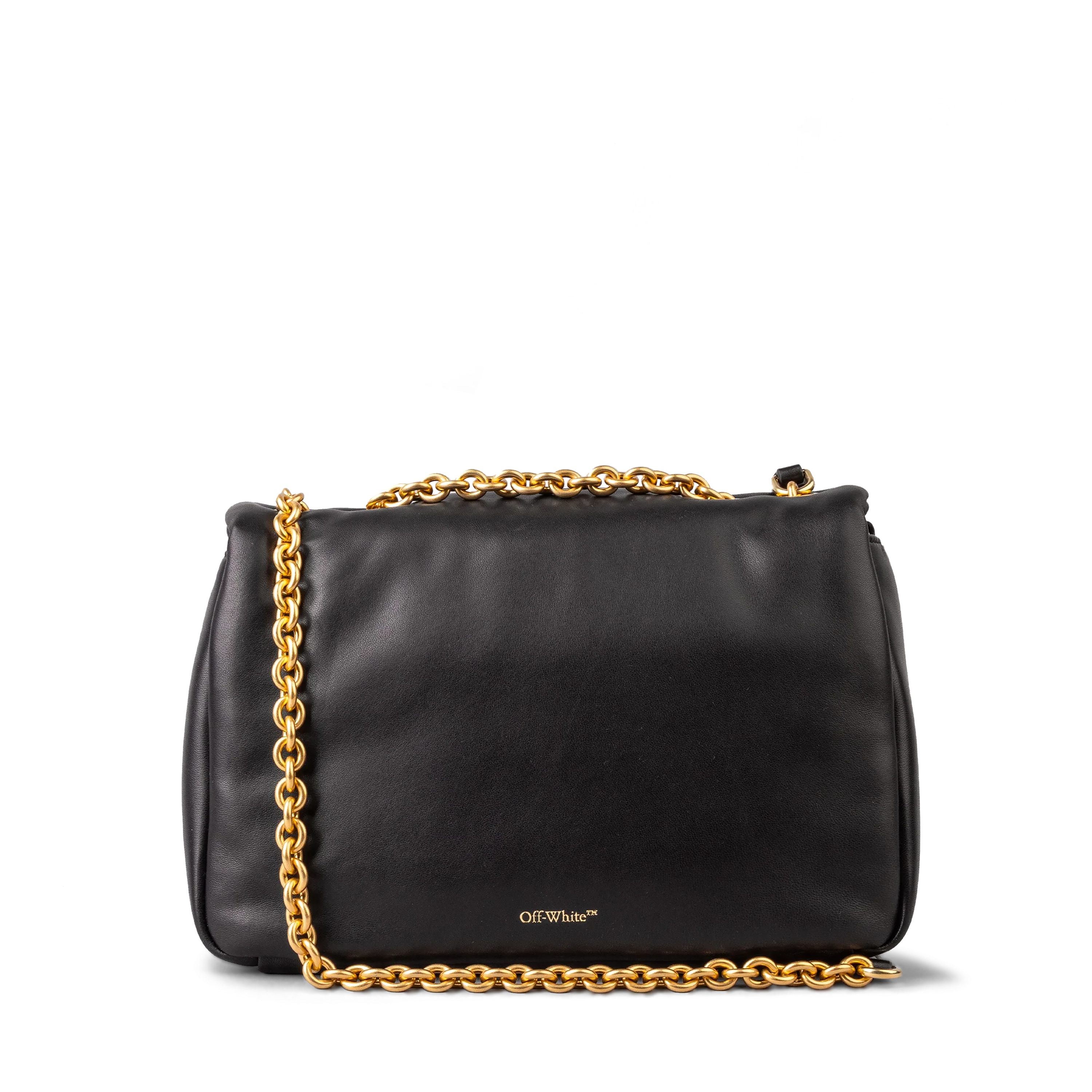 Cartera Negra Off-White Jitney Puffer Nappa