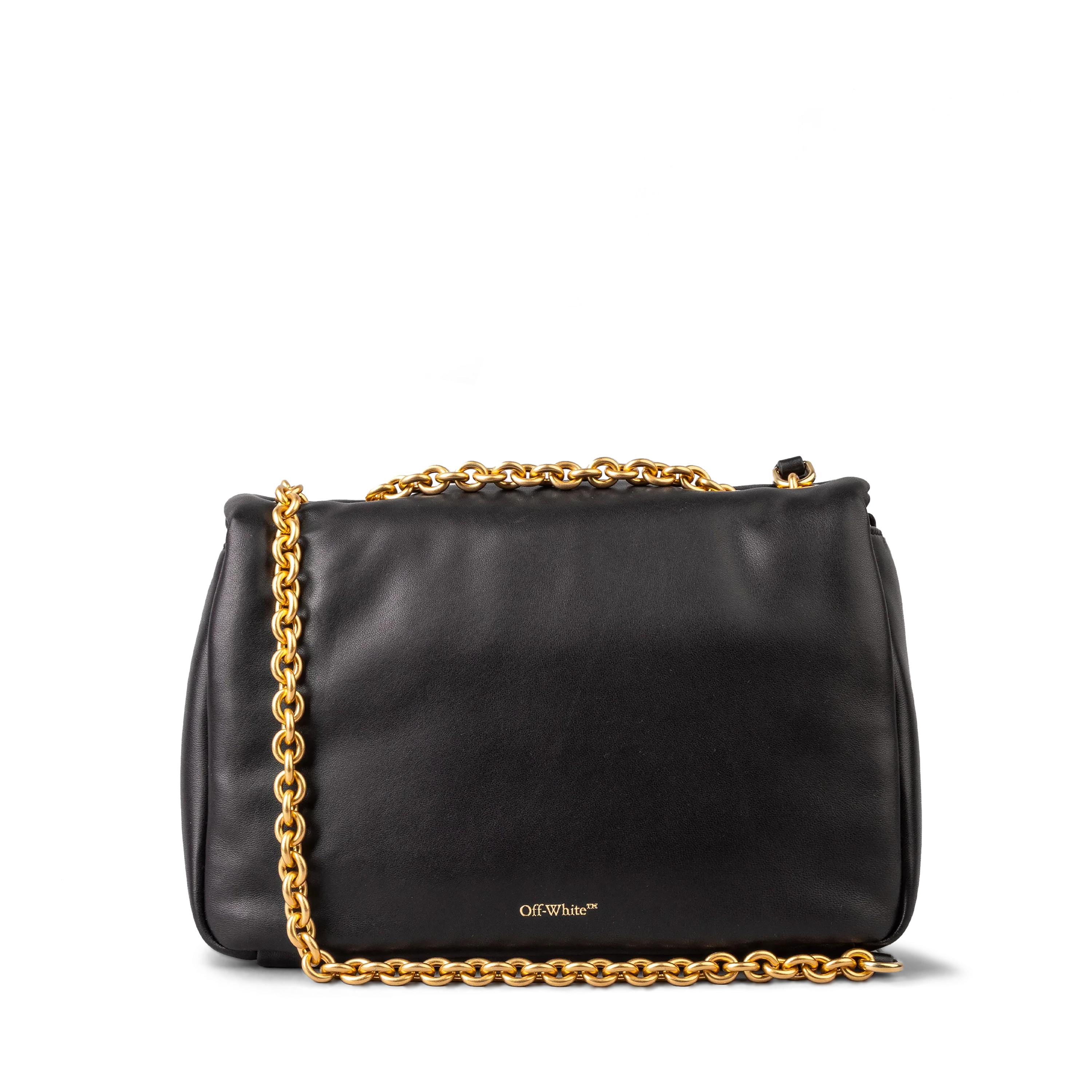 Cartera Negra Off-White Jitney Puffer Nappa
