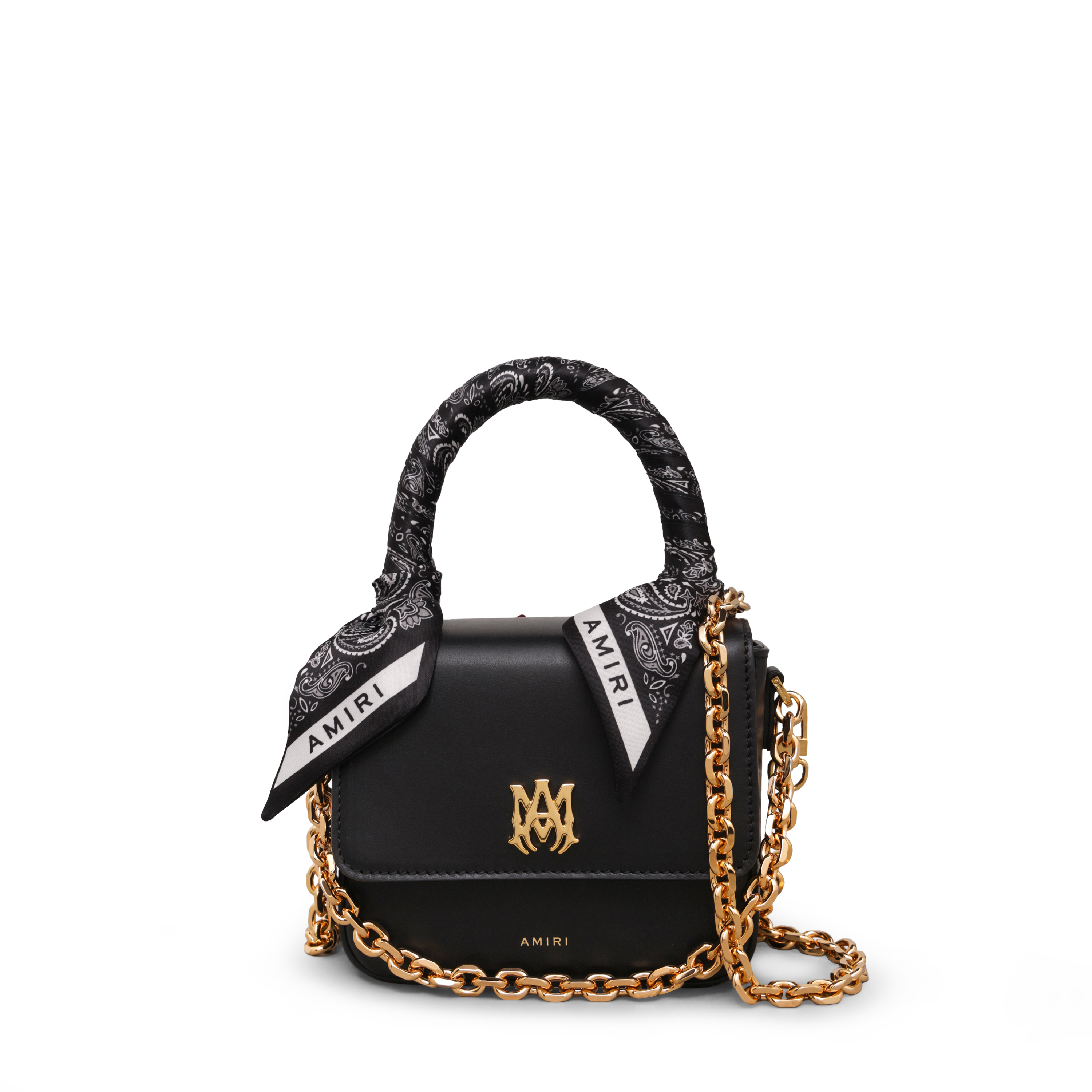 Cartera Negra AMIRI Micro MA Chain Handle