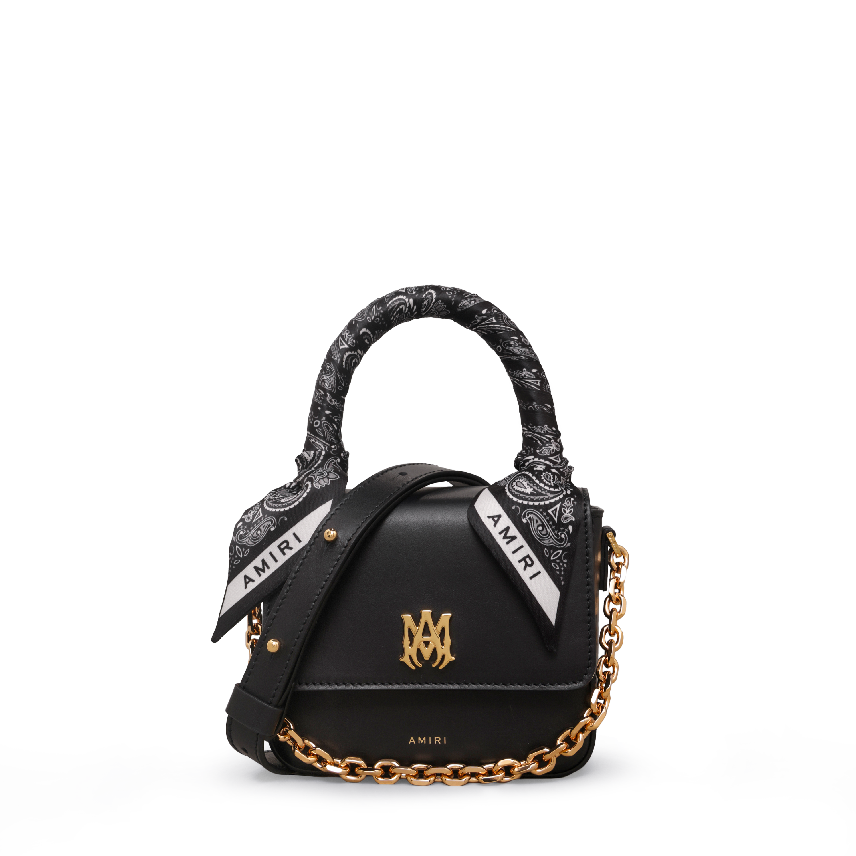Cartera Negra AMIRI Micro MA Chain Handle