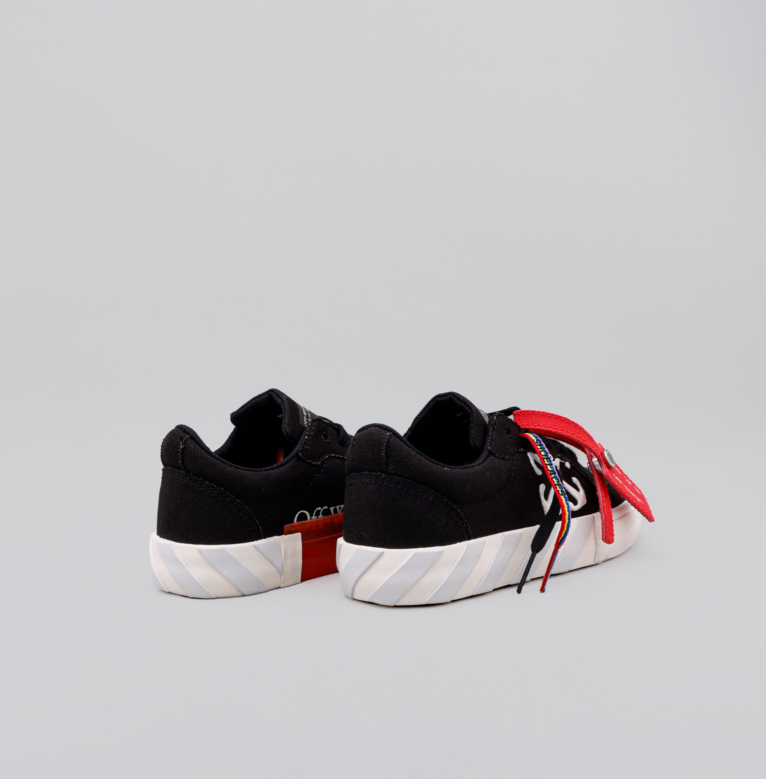Sneakers Negro Blanco Off-White Kids Vulcanized