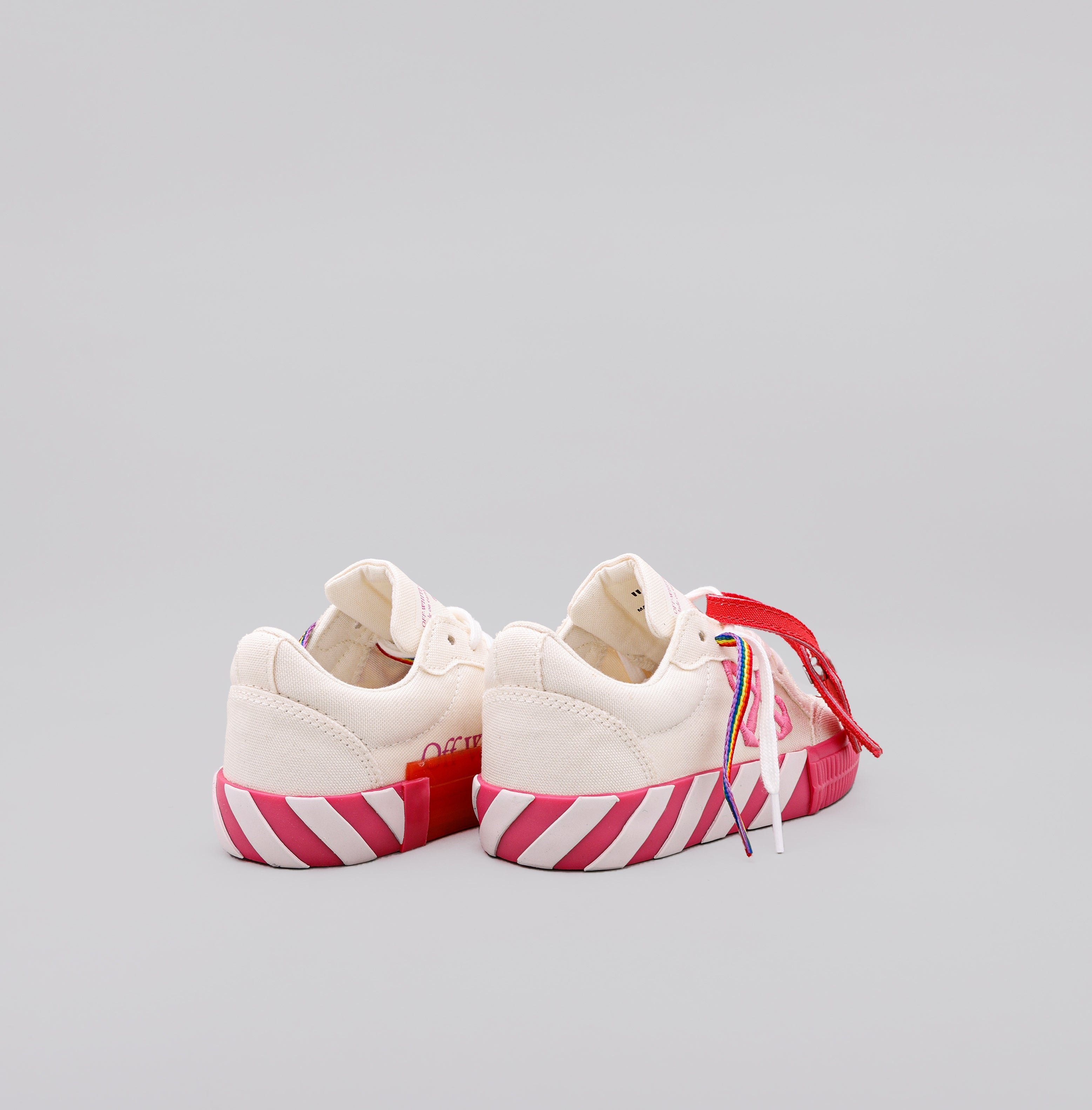 Sneakers Blanco Fucsia Off-White Kids Off-White Vulcanized