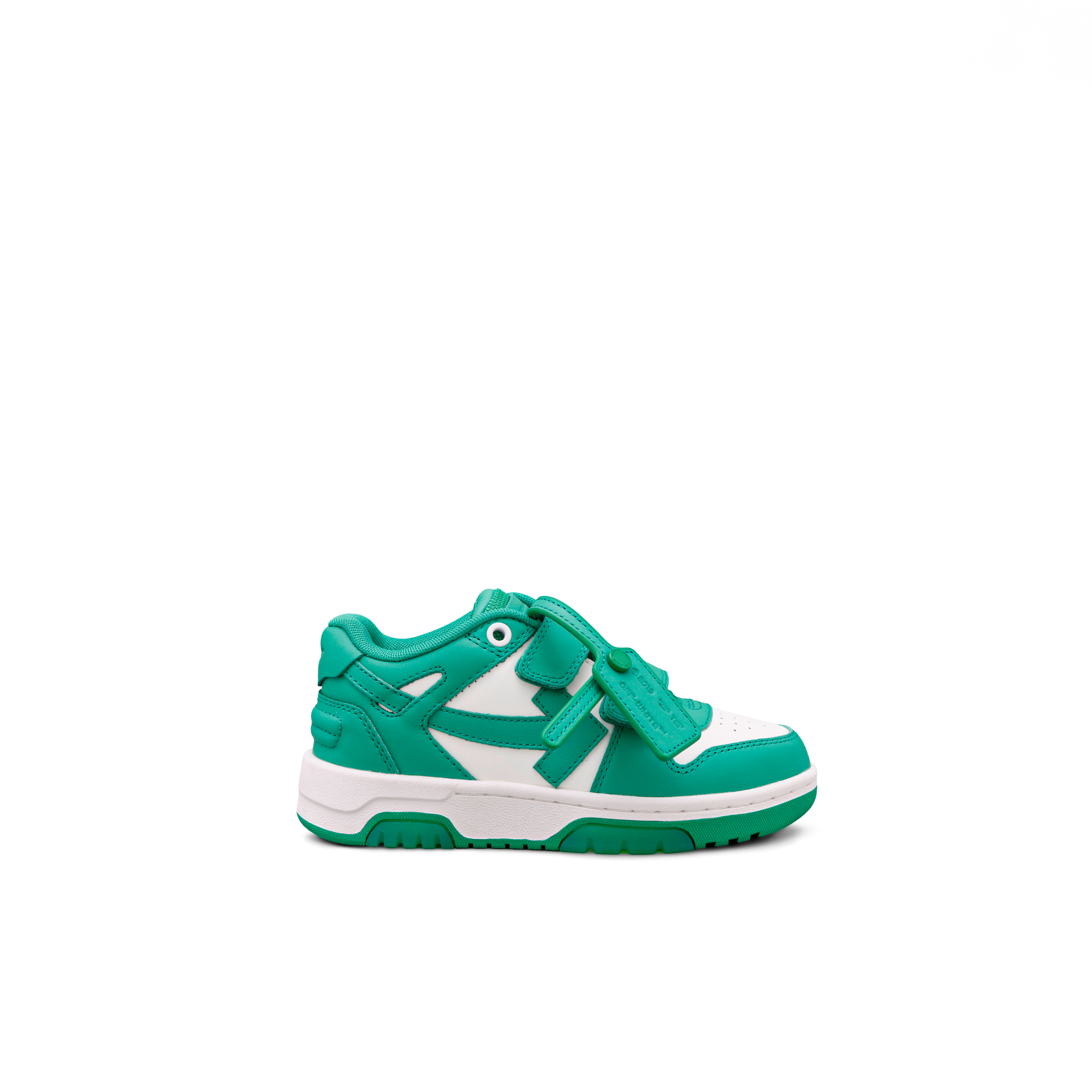 Sneakers Verde Off-White Kids "OOO"