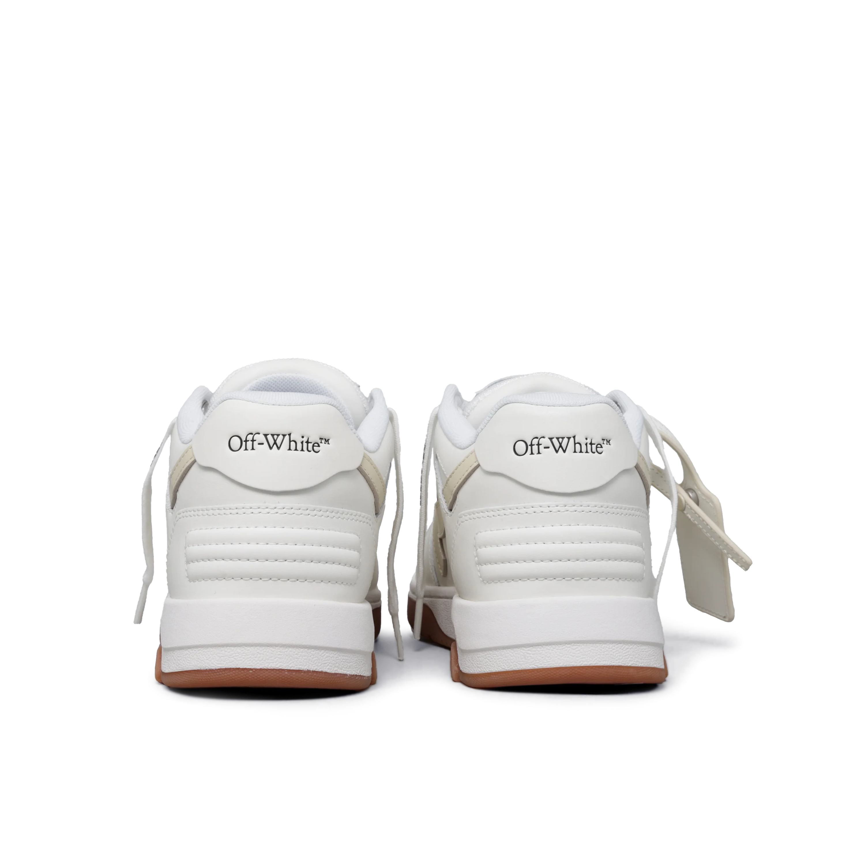 Sneakers Blanco Off-White Beige "OOO"
