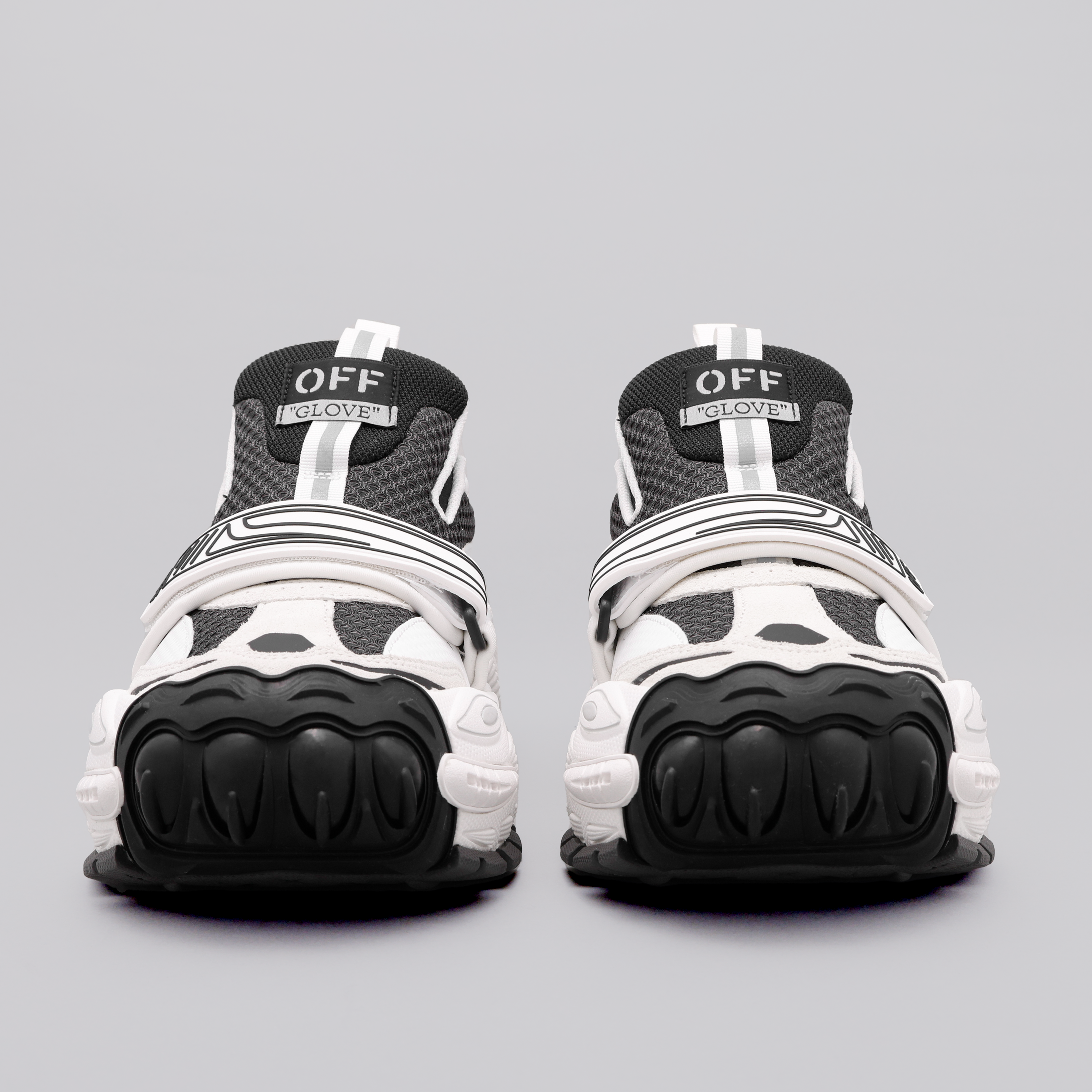 Sneakers Blancos Off-White Negro Glove Slip On