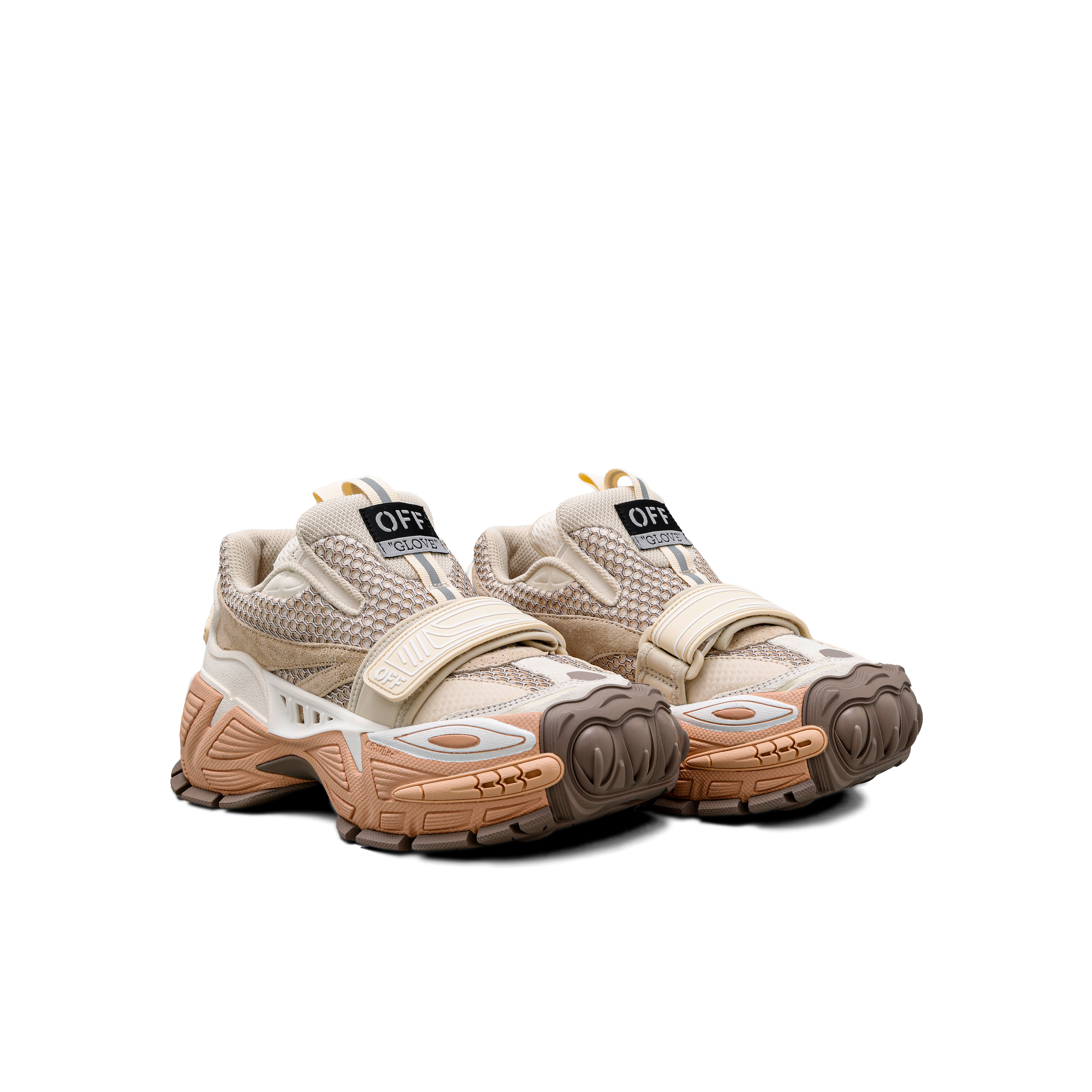 Sneakers Rosado Off-White Glove Slip On