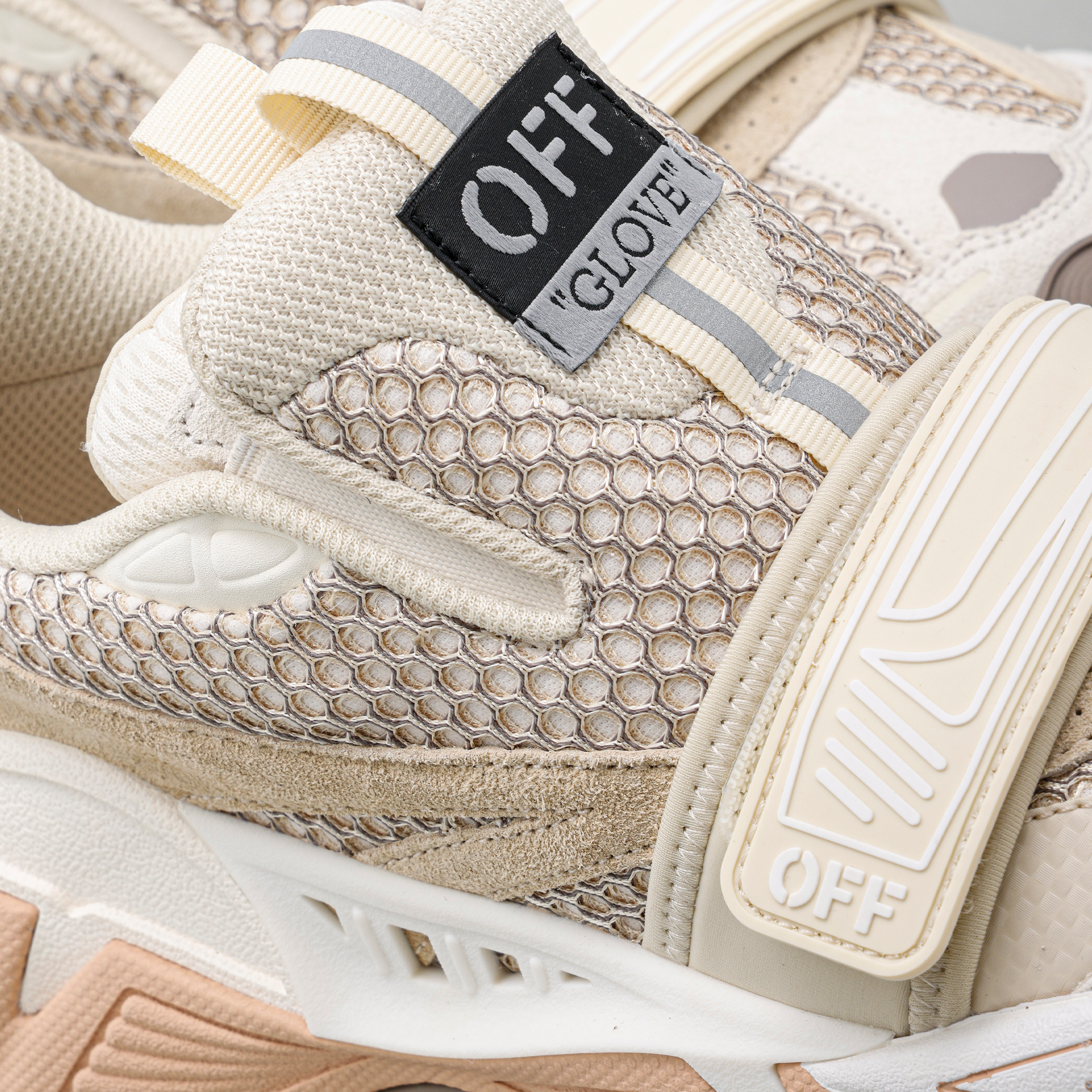 Sneakers Rosado Off-White Glove Slip On