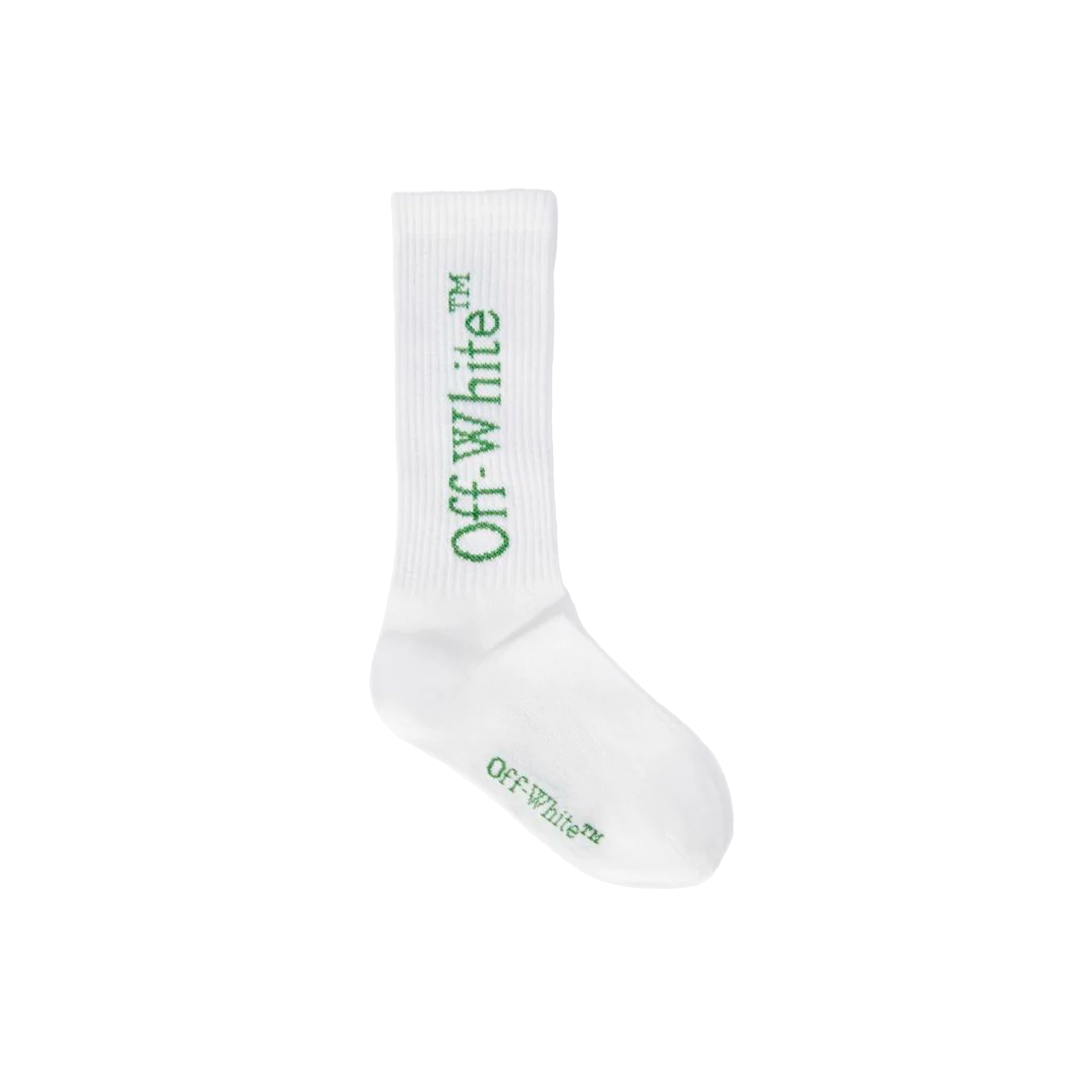 Medias Blancas Off-White Kids Green