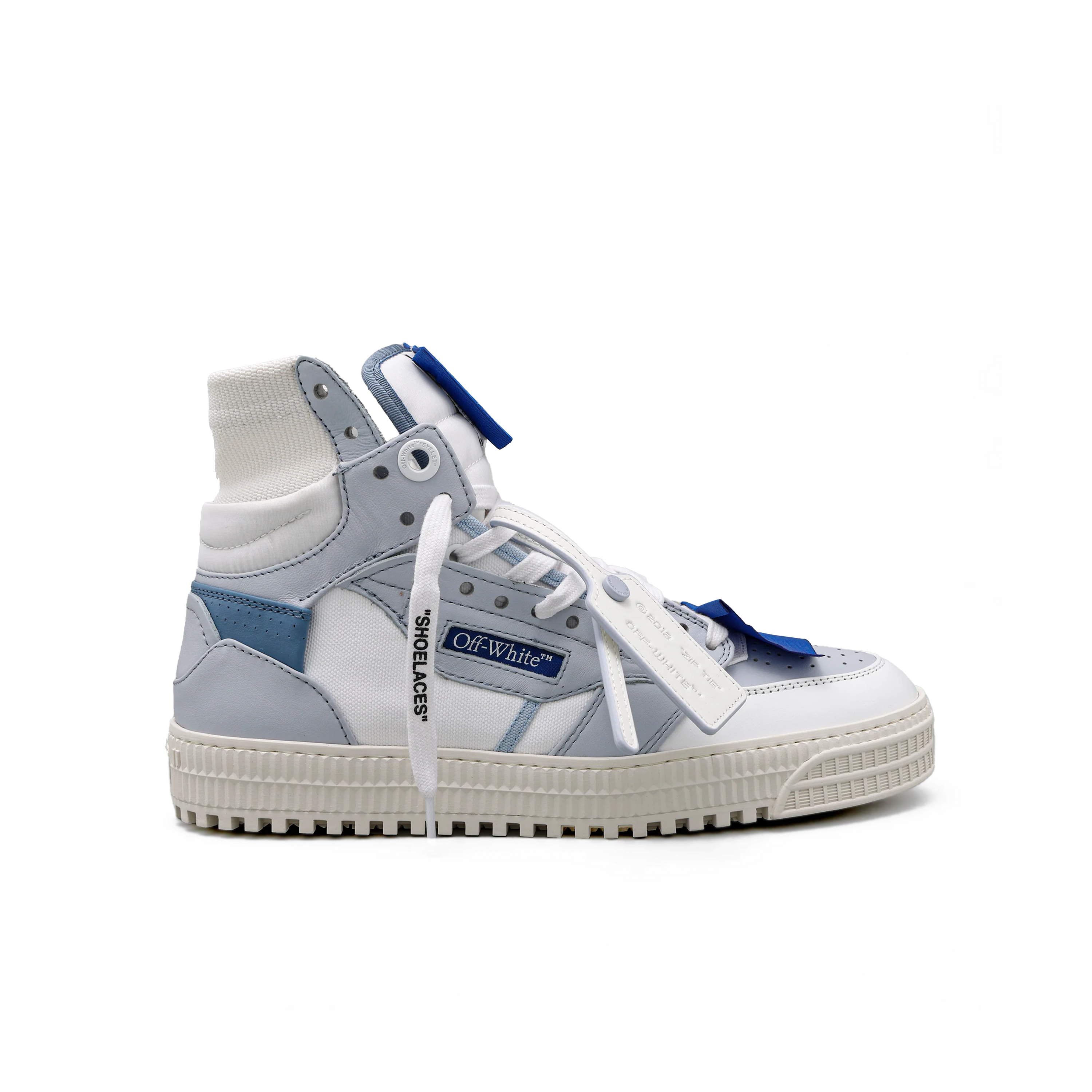 Sneakers Azules Off-White High Top Off Court 3.0