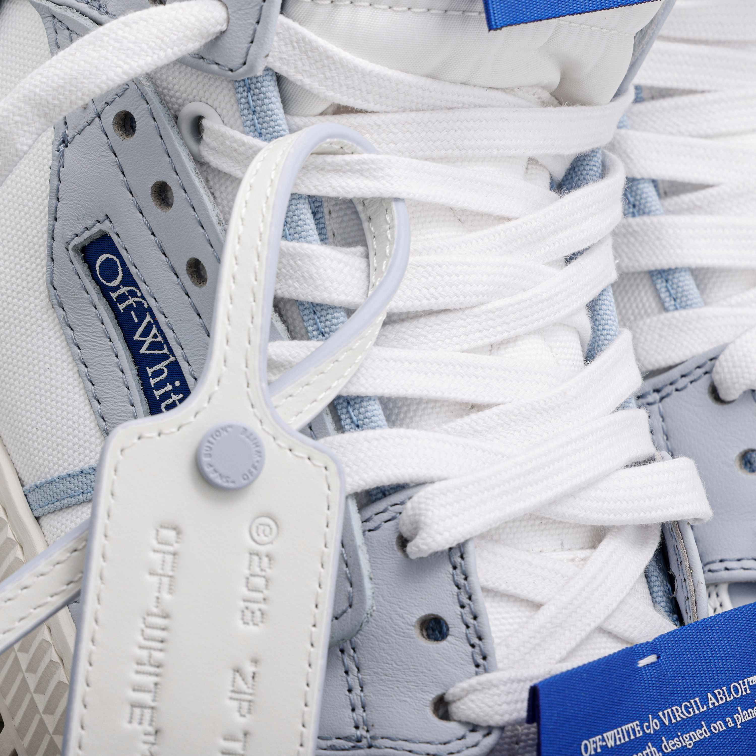 Sneakers Azules Off-White High Top Off Court 3.0
