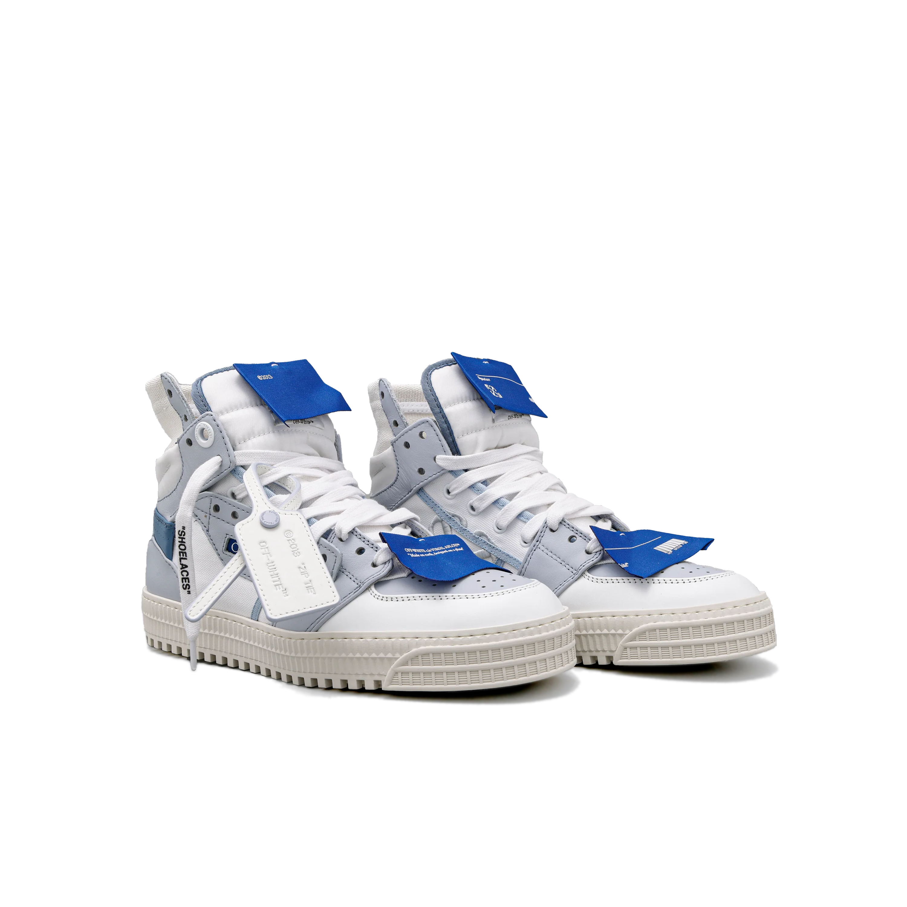 Sneakers Azules Off-White High Top Off Court 3.0