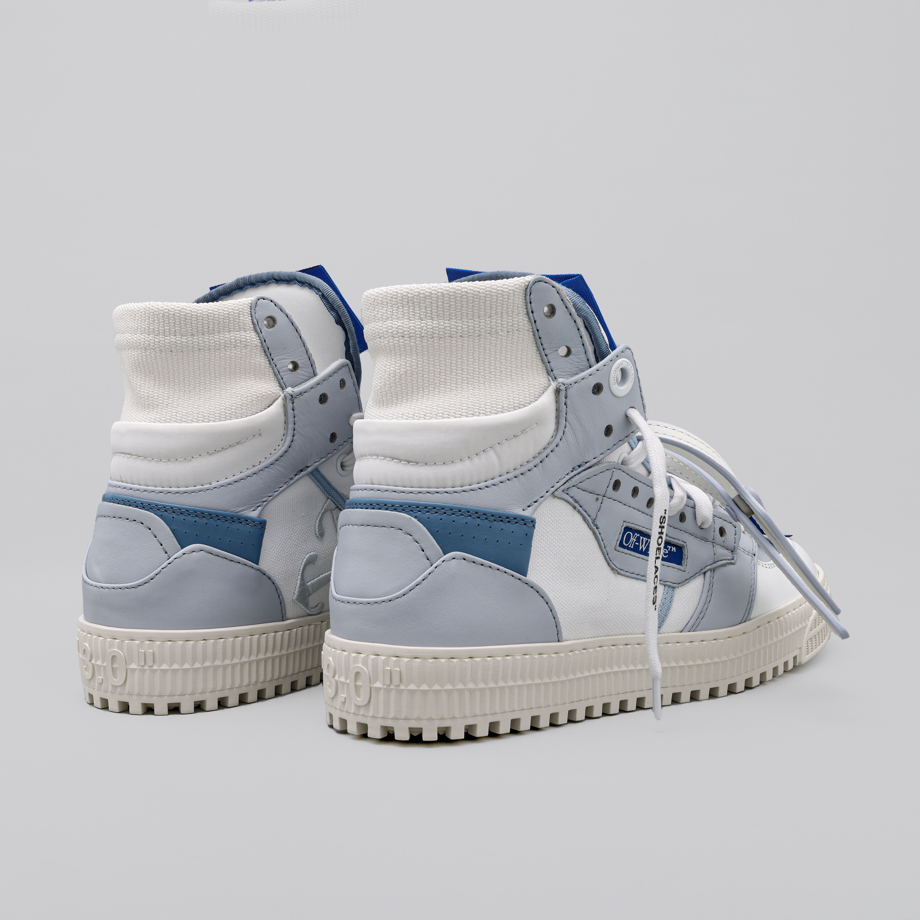 Sneakers Azules Off-White High Top Off Court 3.0