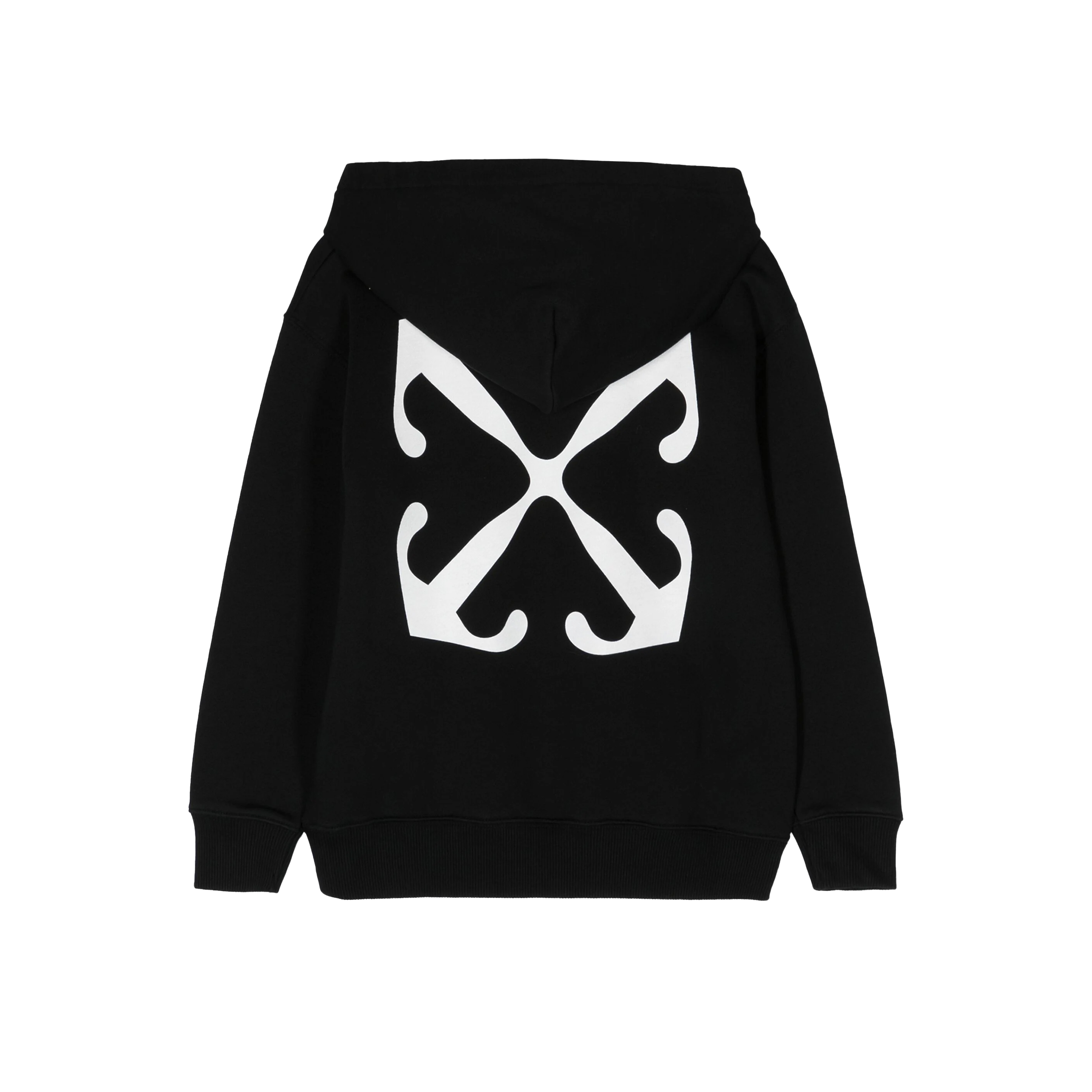 Buzo Negro Off-White Kids Off Stamp