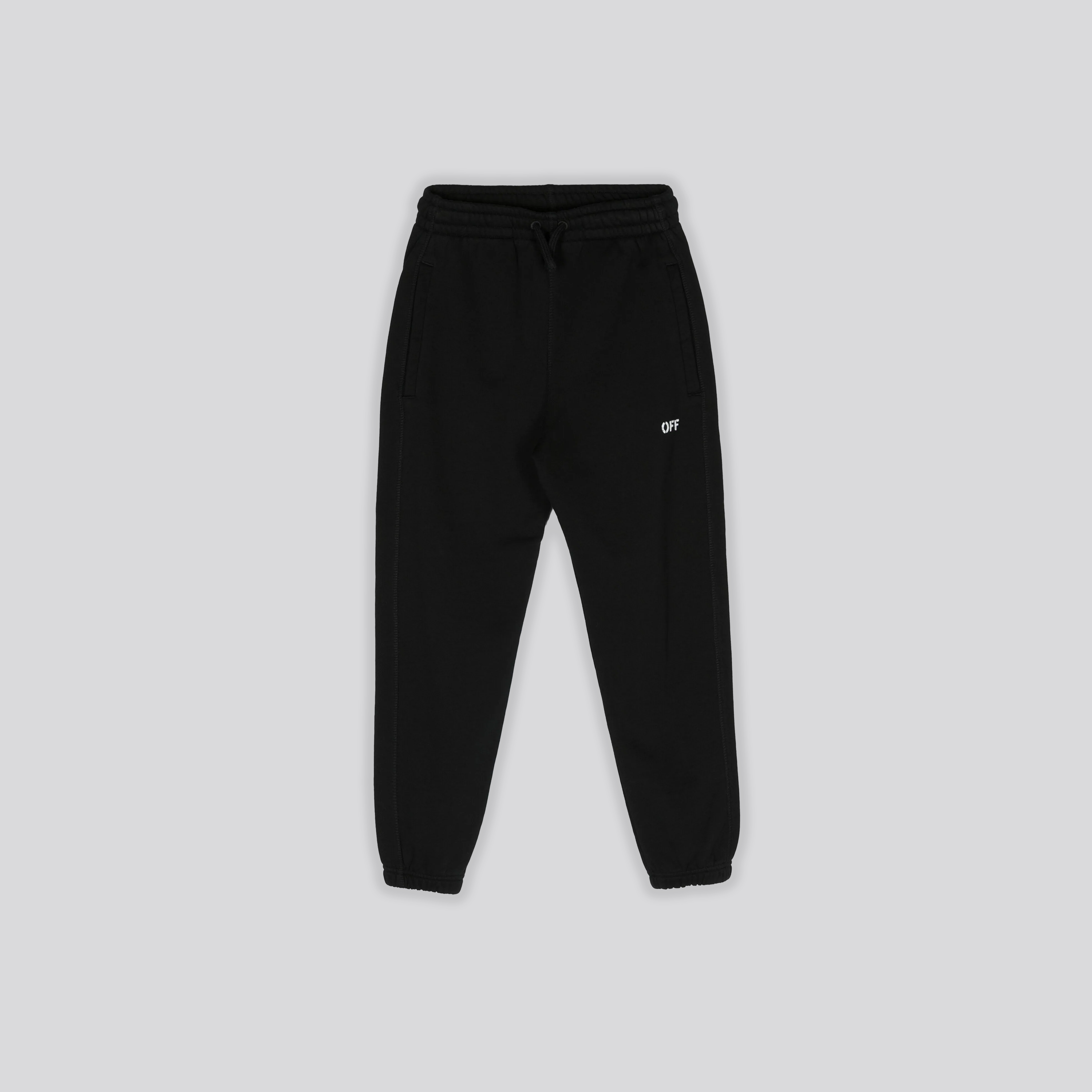 Sudadera Negra Off-White Kids Off Stamp Plain