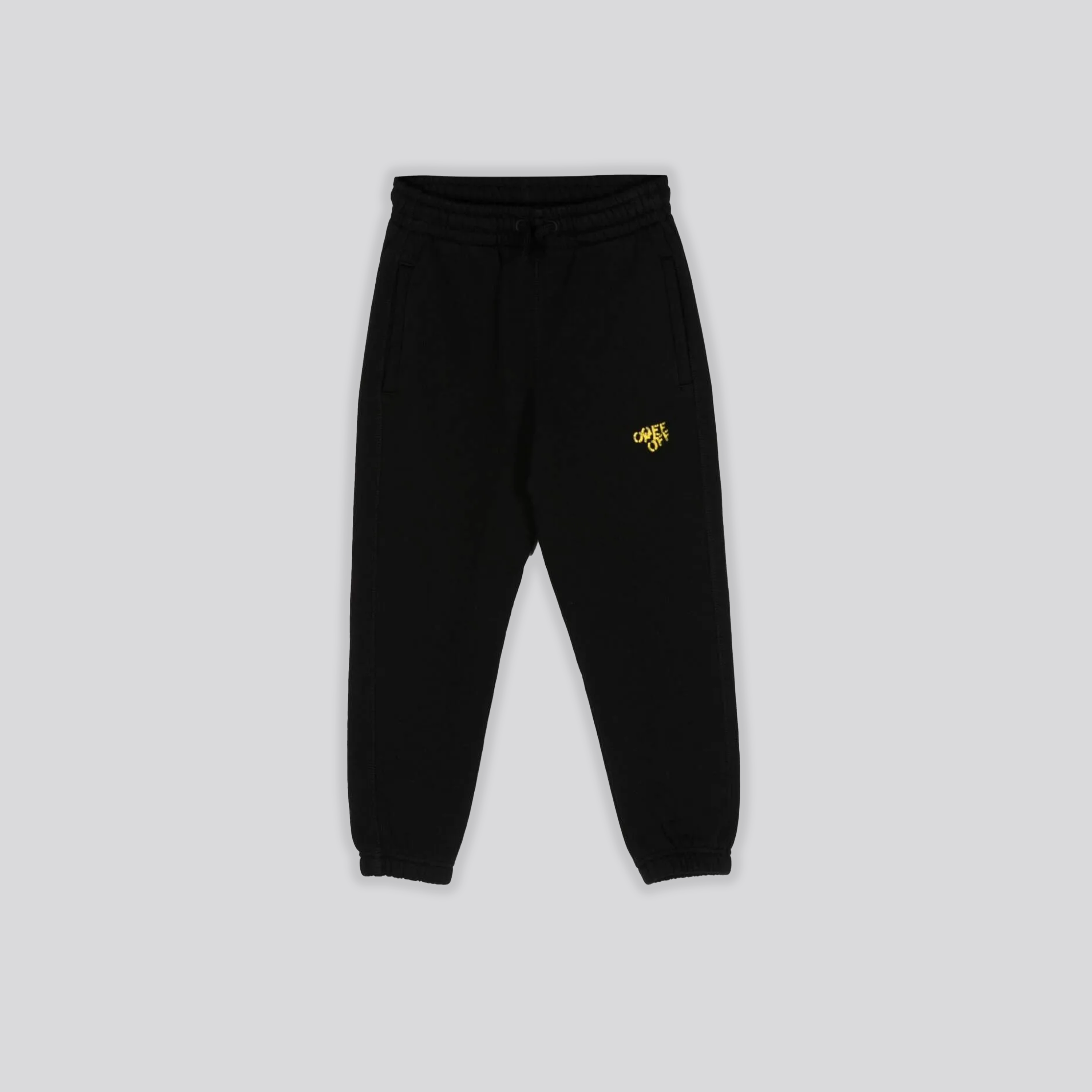 Sudadera Negra Off-White Kids Off Stamp