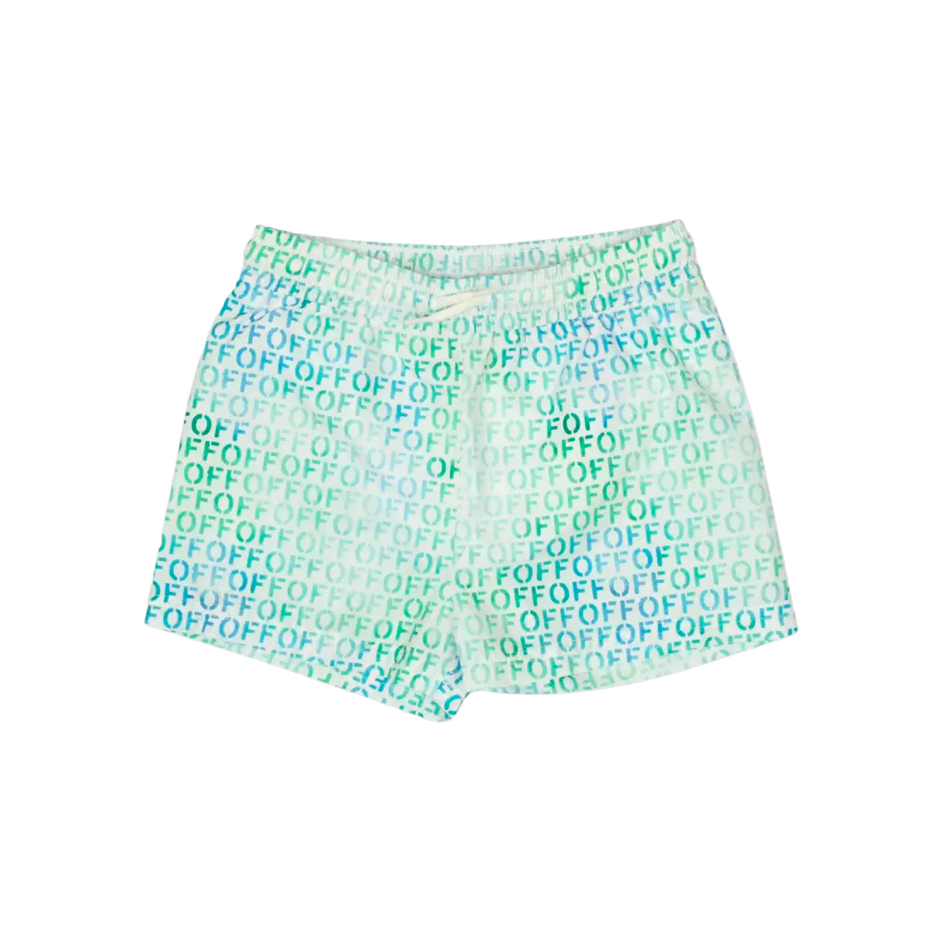 Pantaloneta Negro Off-White Kids Off Stamp