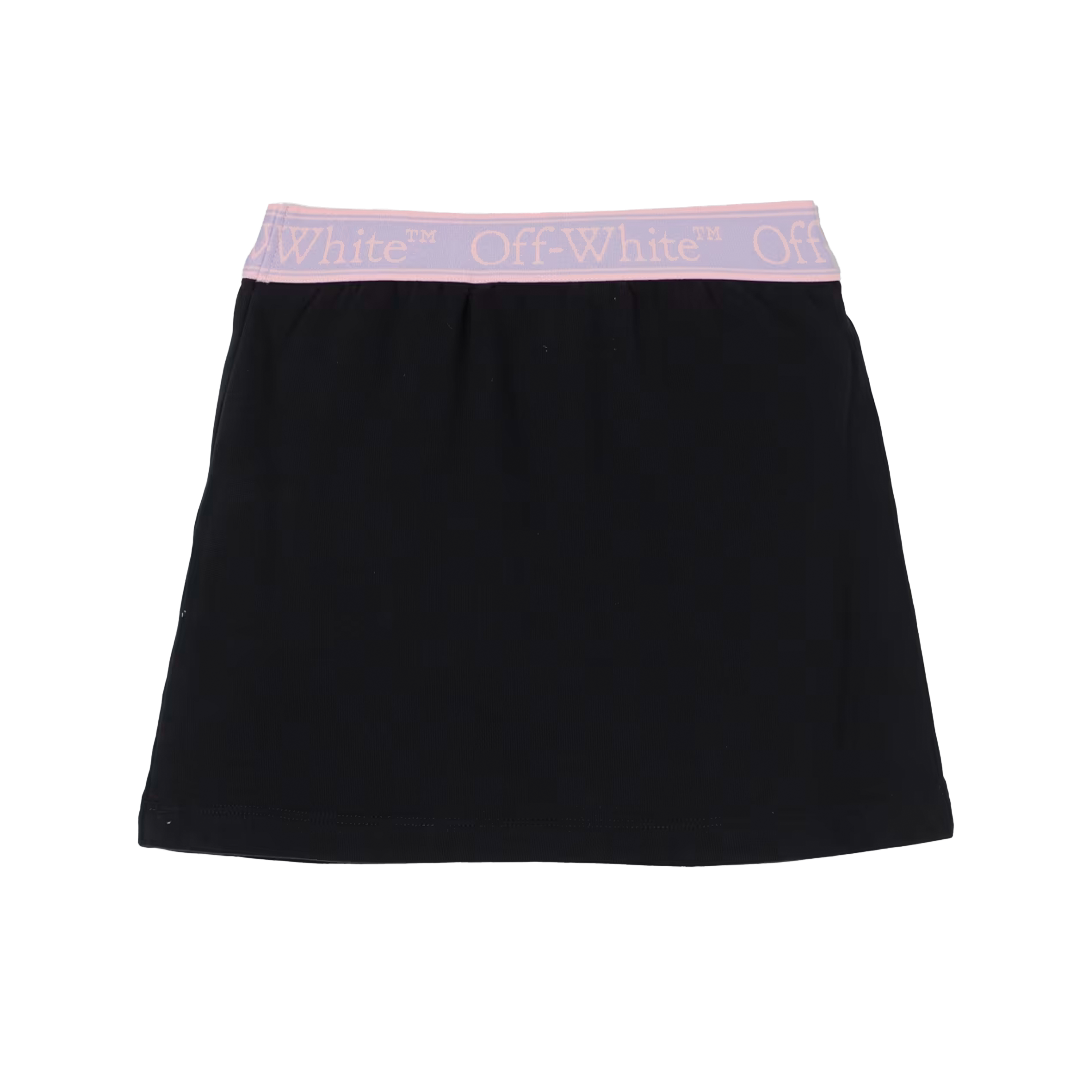 Falda Negro Off-White Kids Bookish Logo Band