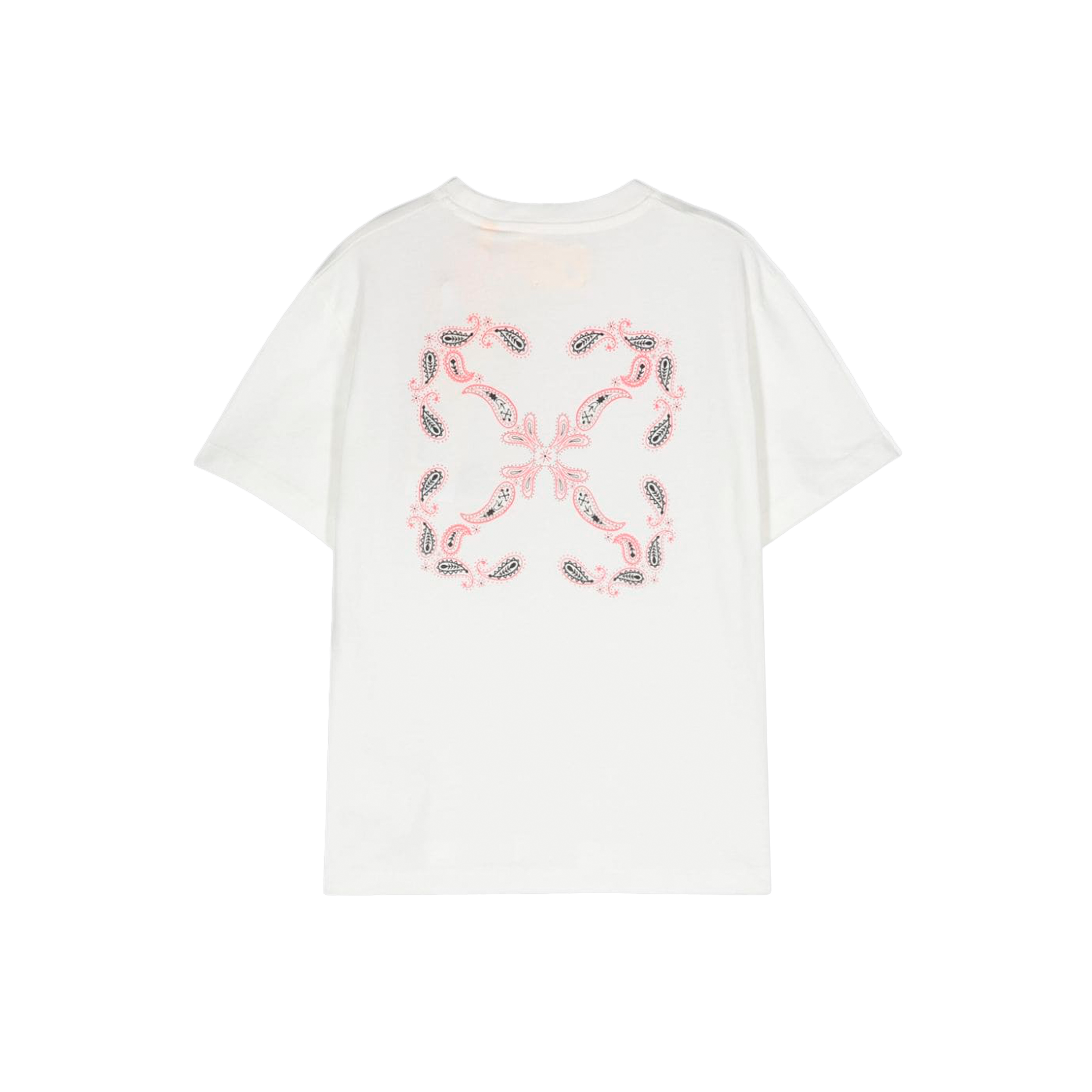 Camiseta Blanca Off-White Kids Bandana